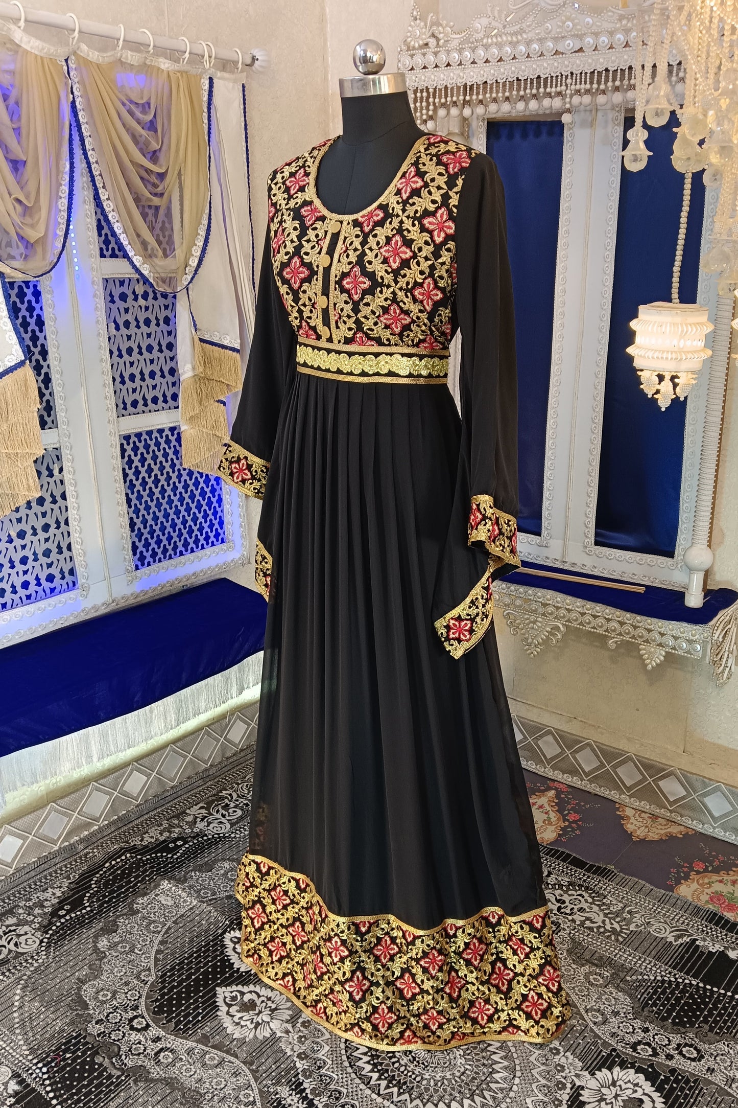 Black Takchita Kaftan