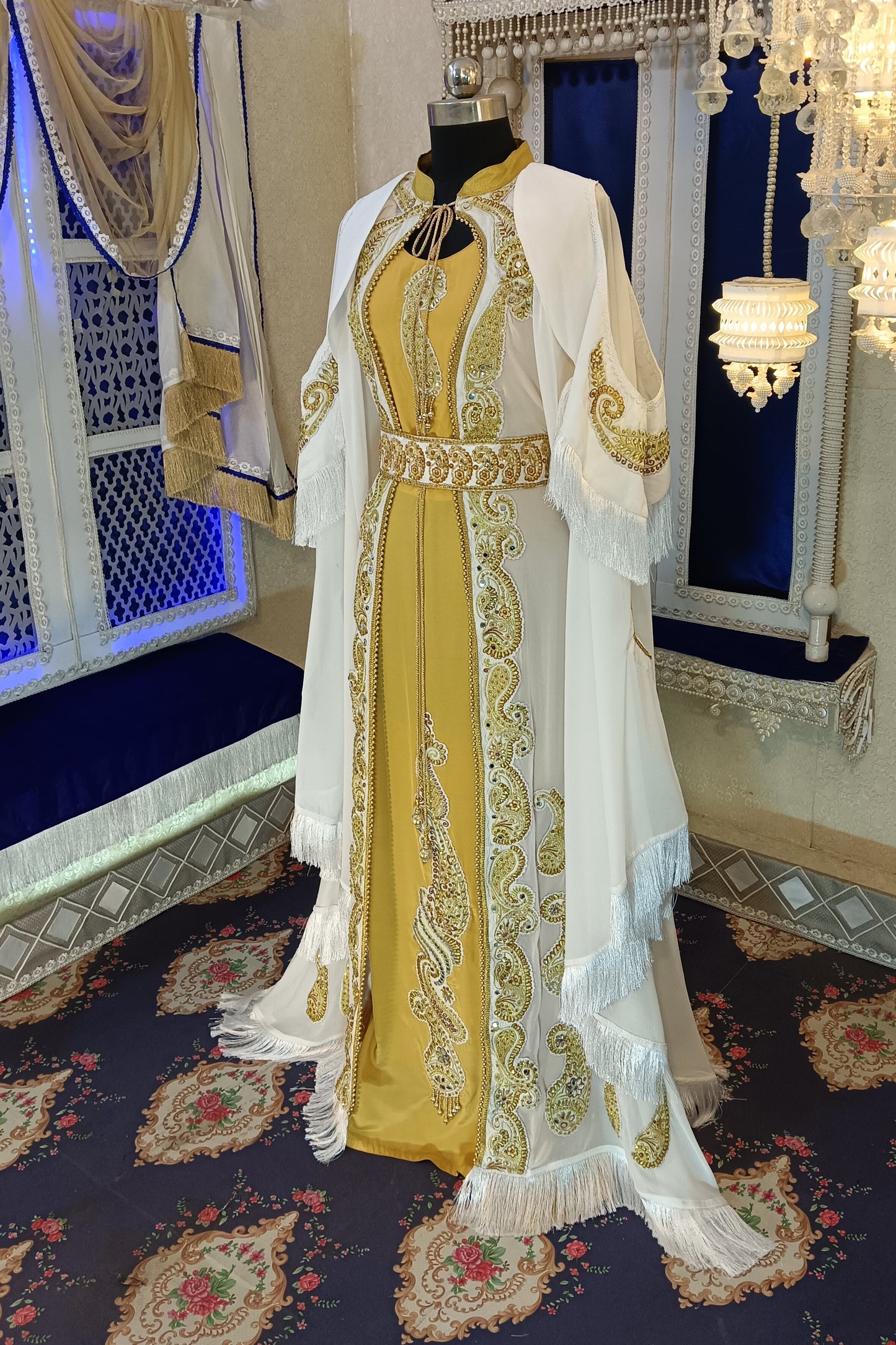 White Moroccan Kaftan