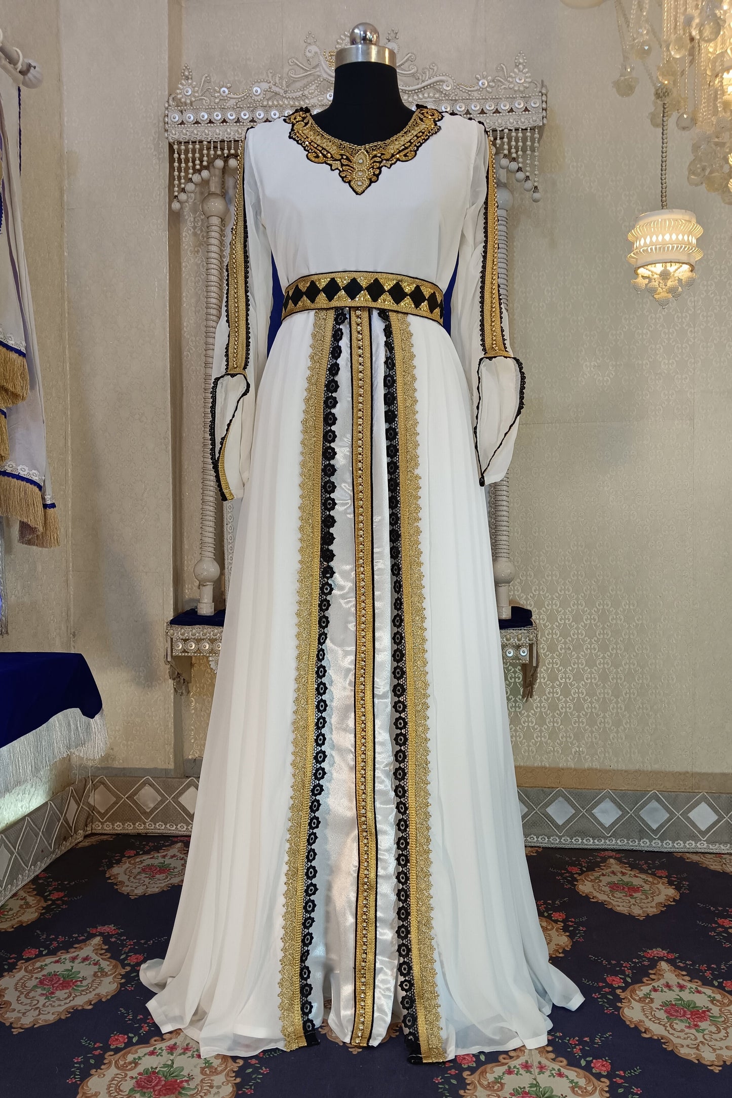 White Moroccan Kaftan