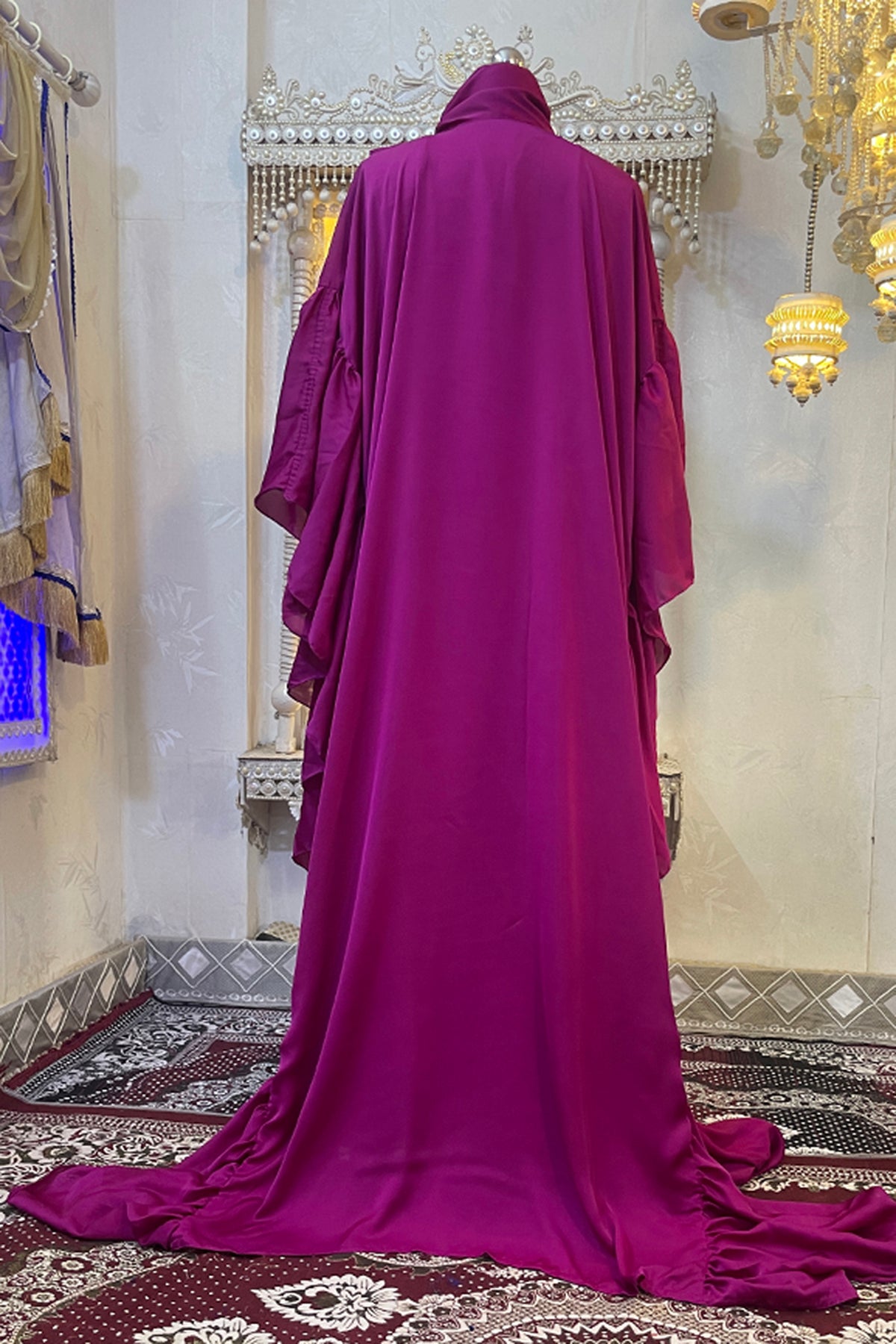 Pink Wedding Moroccan Style Caftan