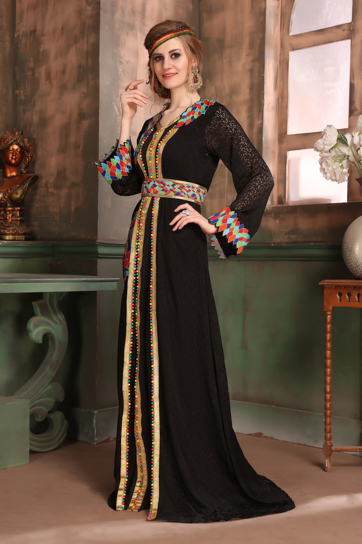 Black Color African Kaftans