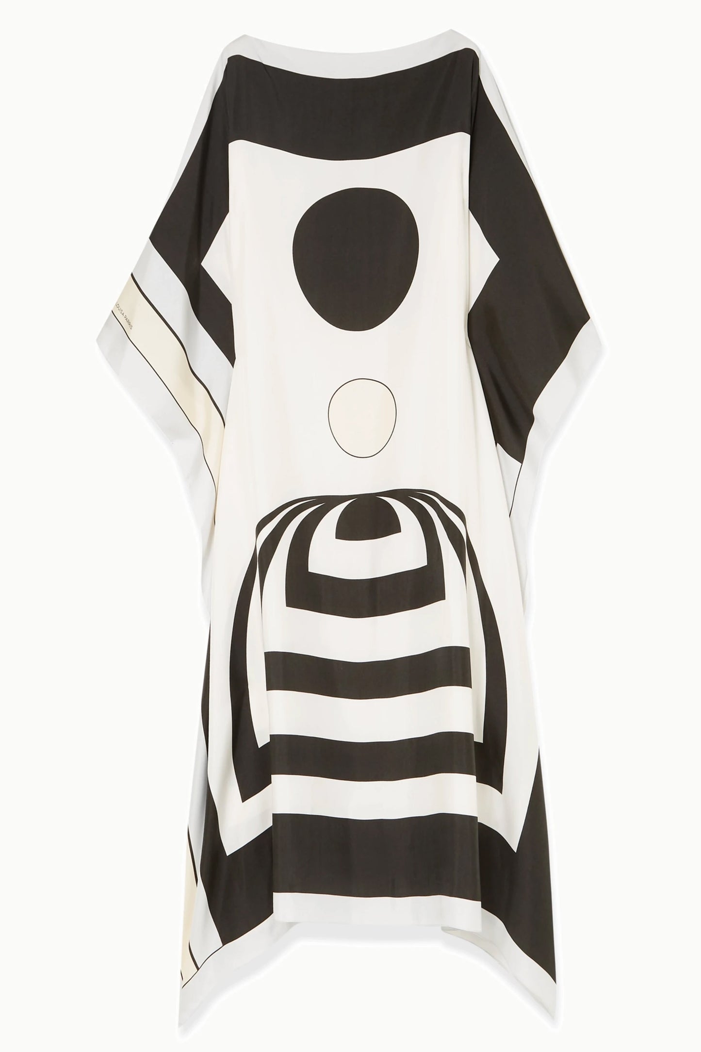 Woman Printed Soft Silk Crepe Kaftan