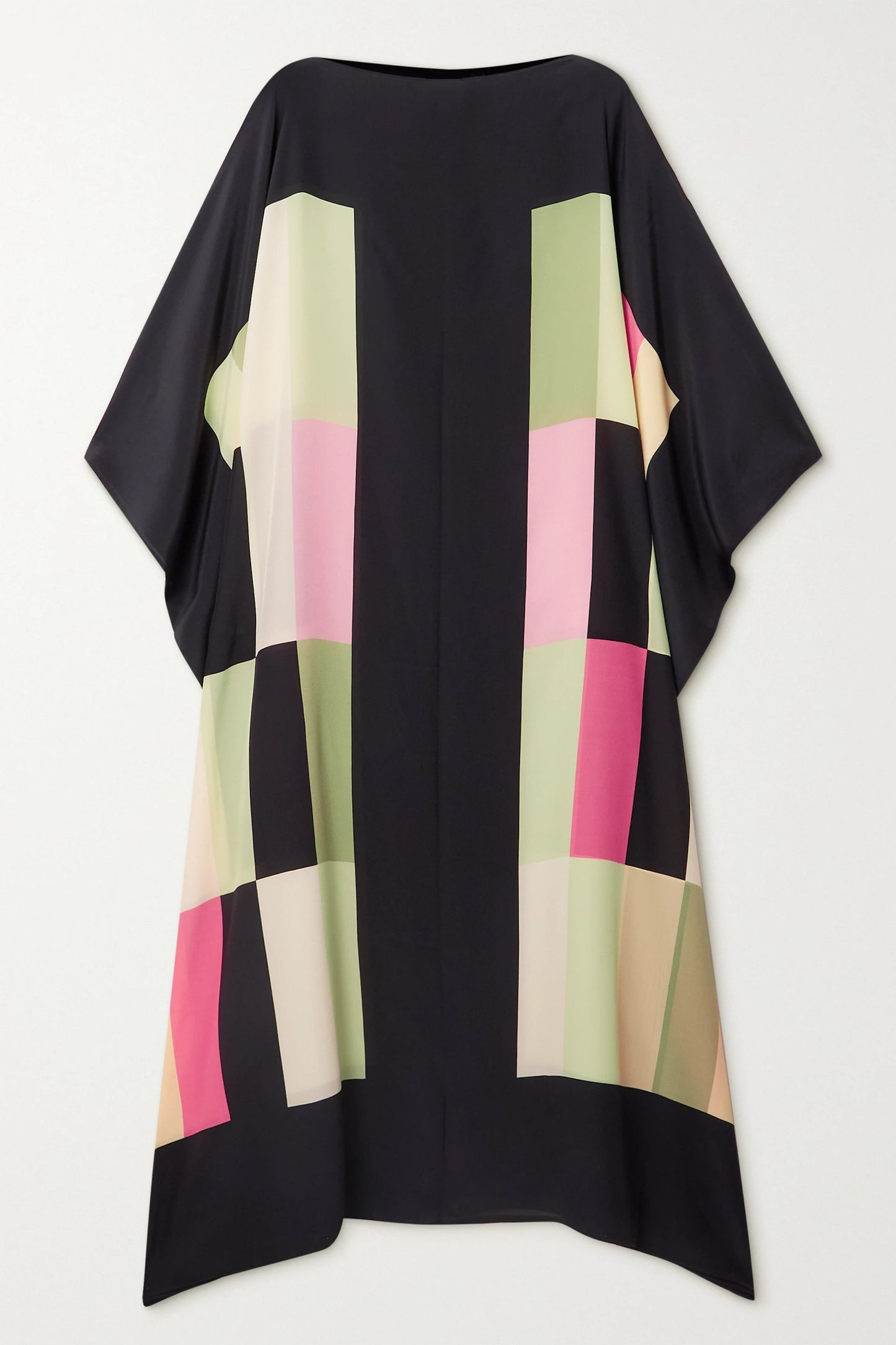 Woman Printed Soft Silk Crepe Kaftan