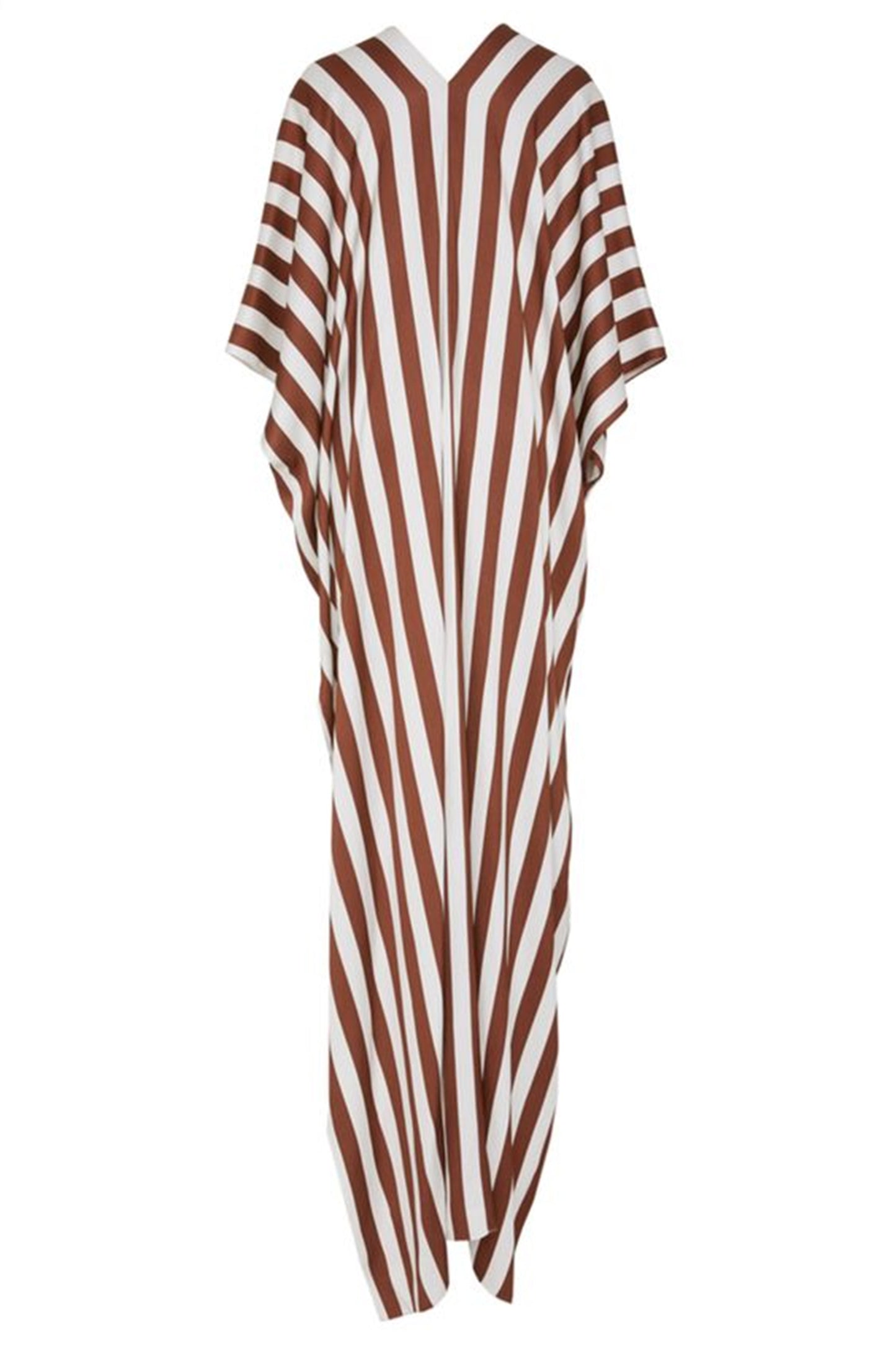 Woman Printed Soft Satin Silk Kaftan