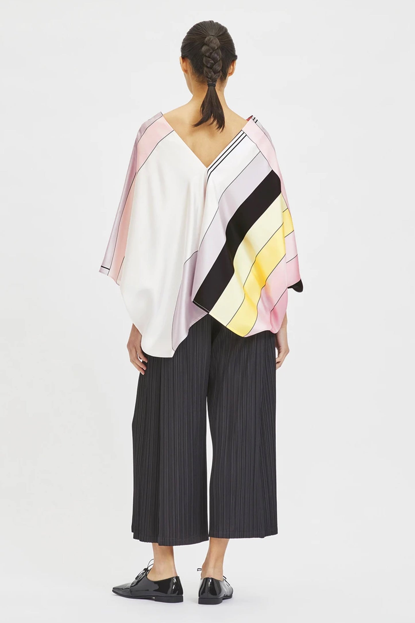 Woman Printed Soft Satin Silk Kaftan