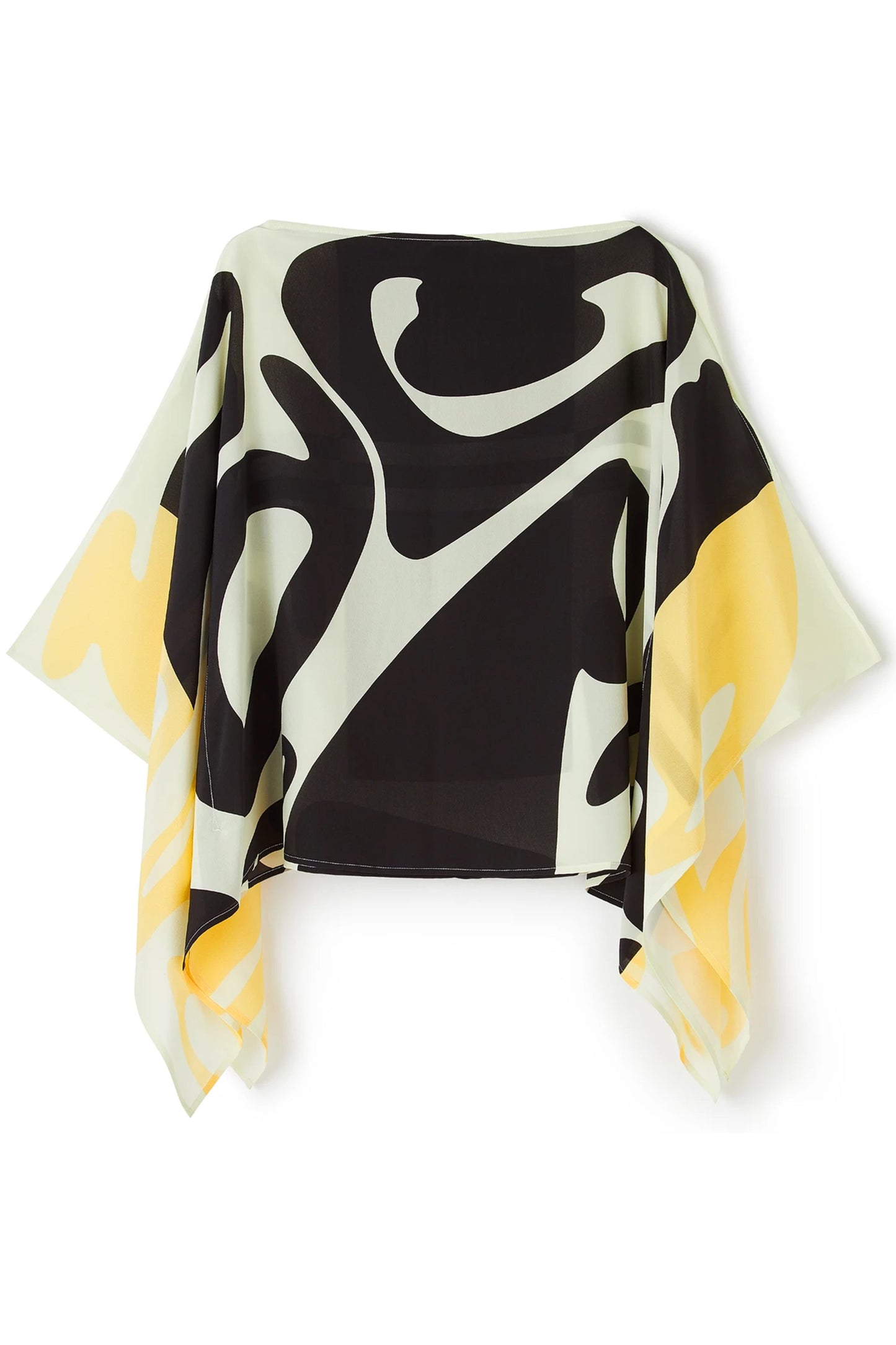 Woman Printed Silk Crepe Kaftan