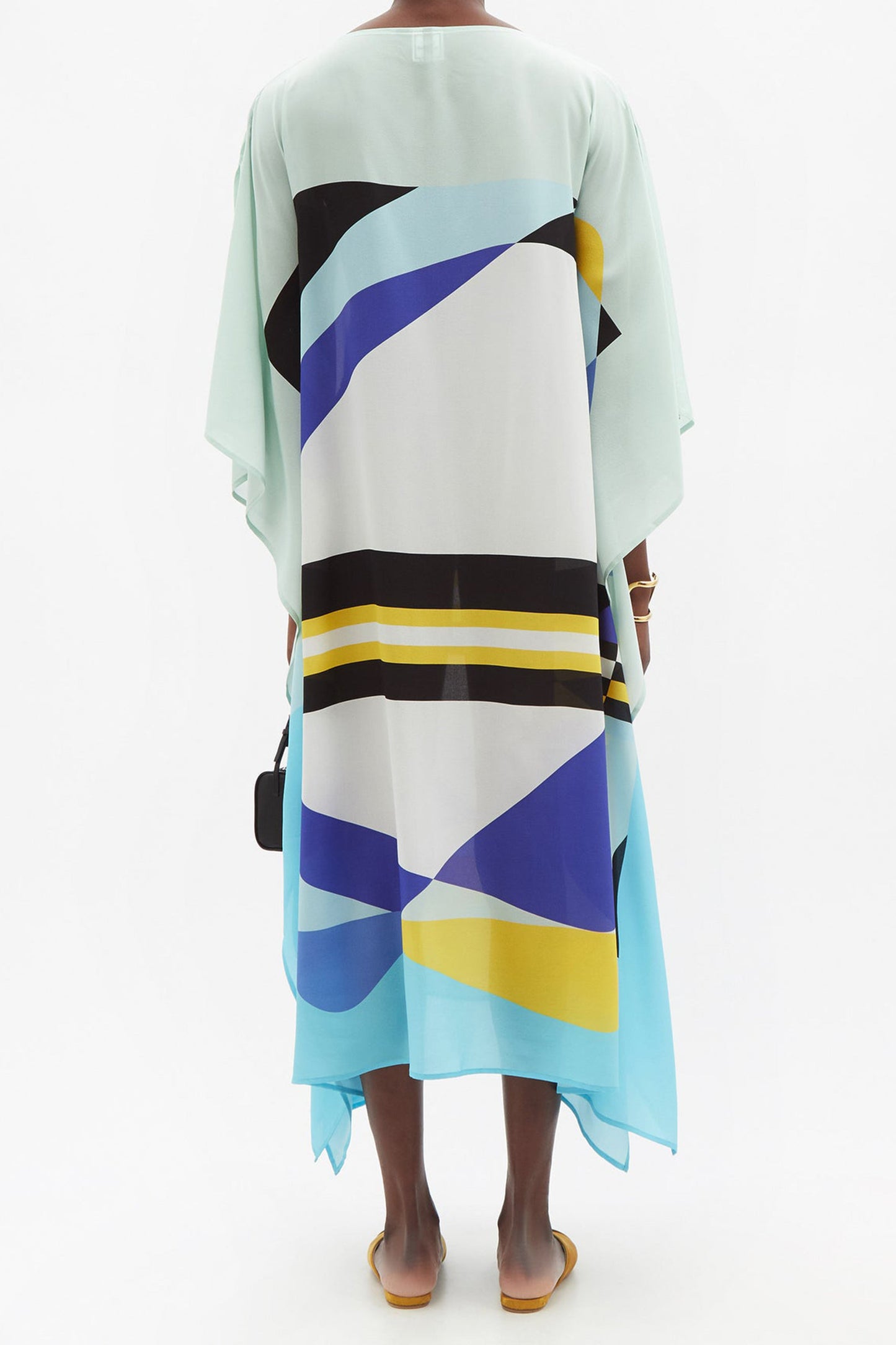 Woman Printed Gerogette Kaftan