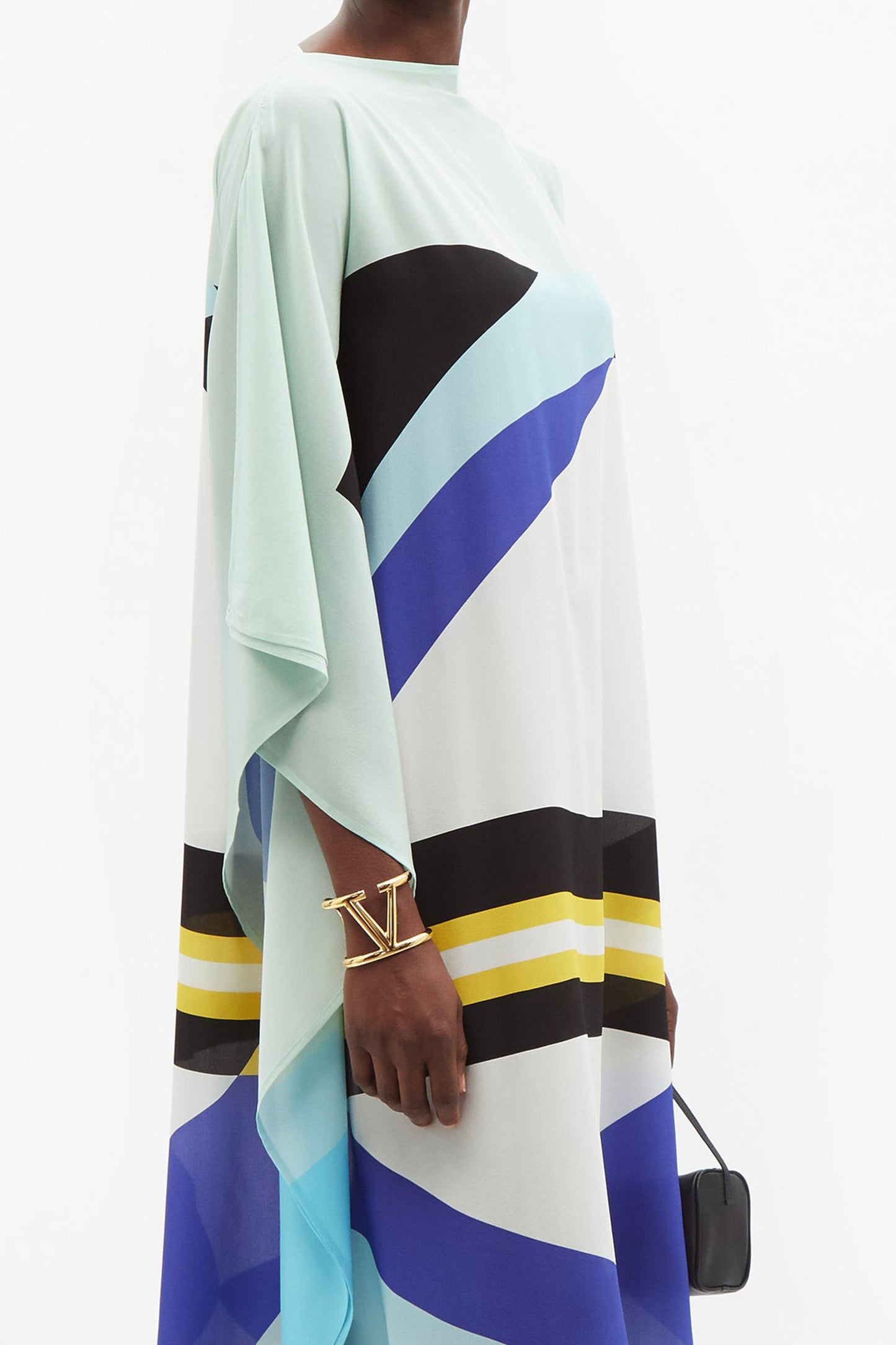 Woman Printed Gerogette Kaftan