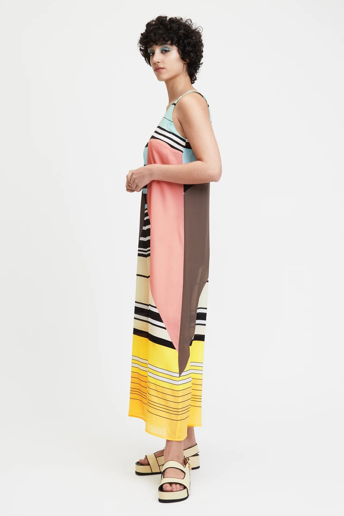 Beach Party Wear Silk Kaftan