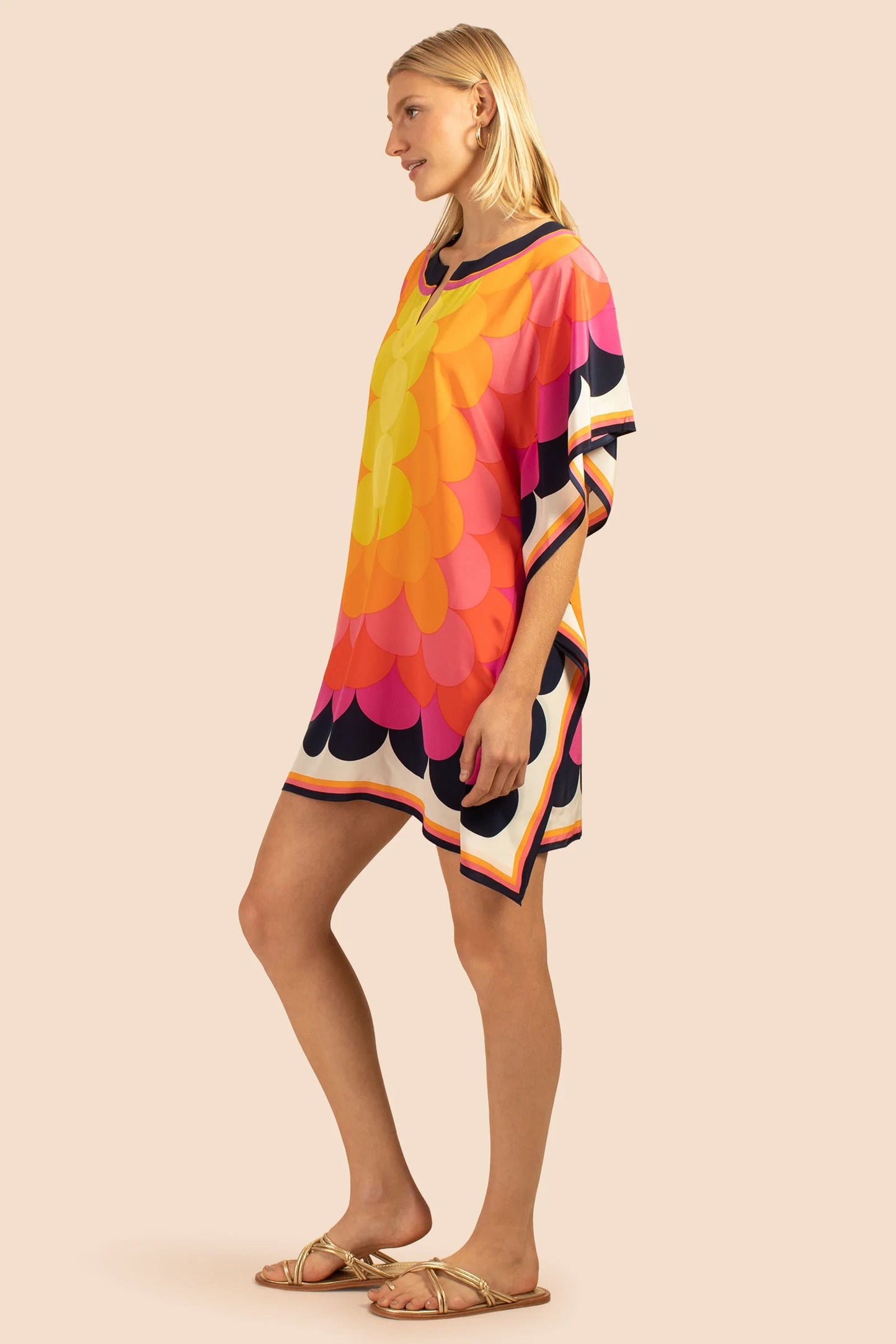 Printed Women Short Kaftan