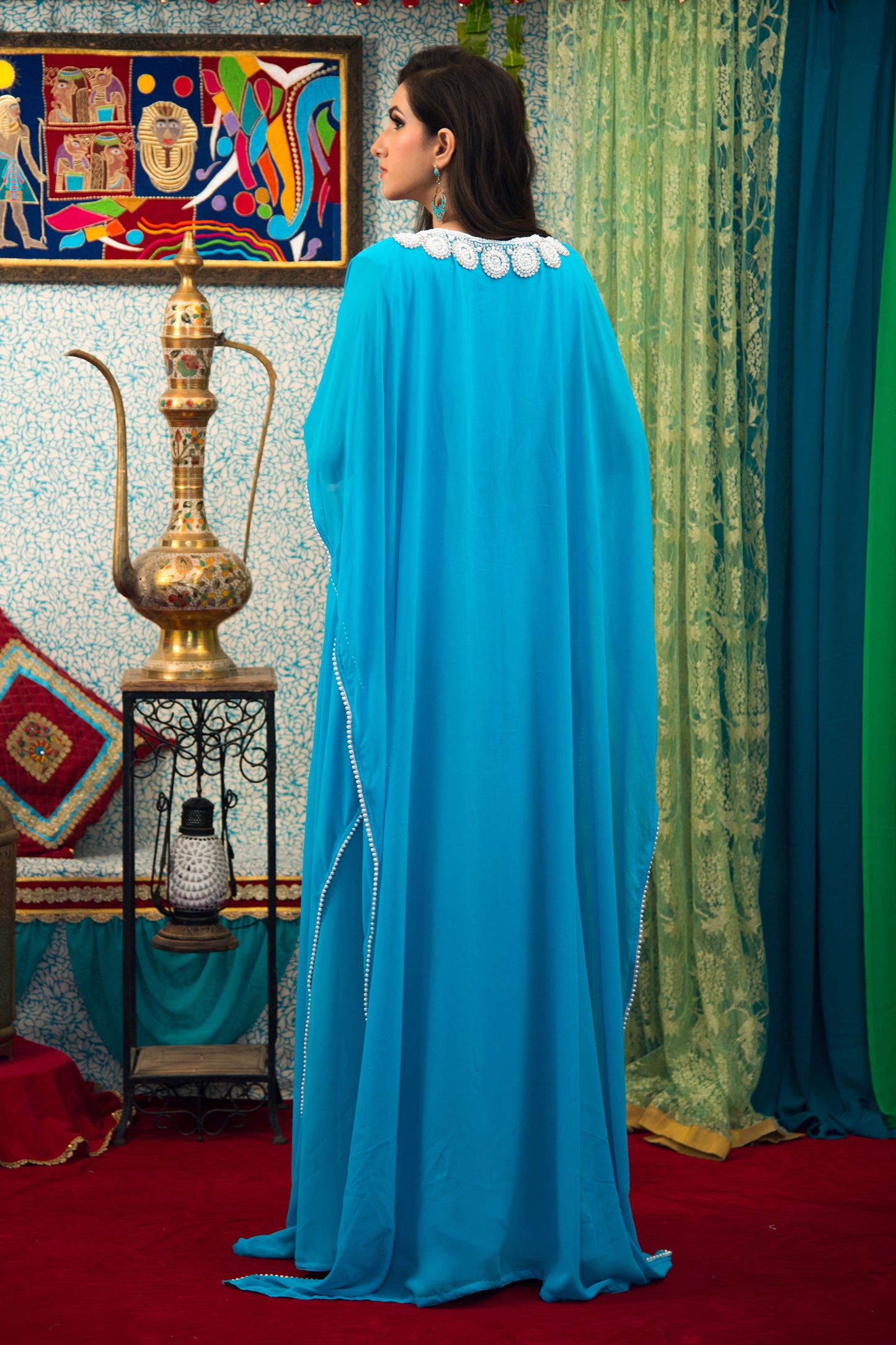 Firozi Color African Kaftans