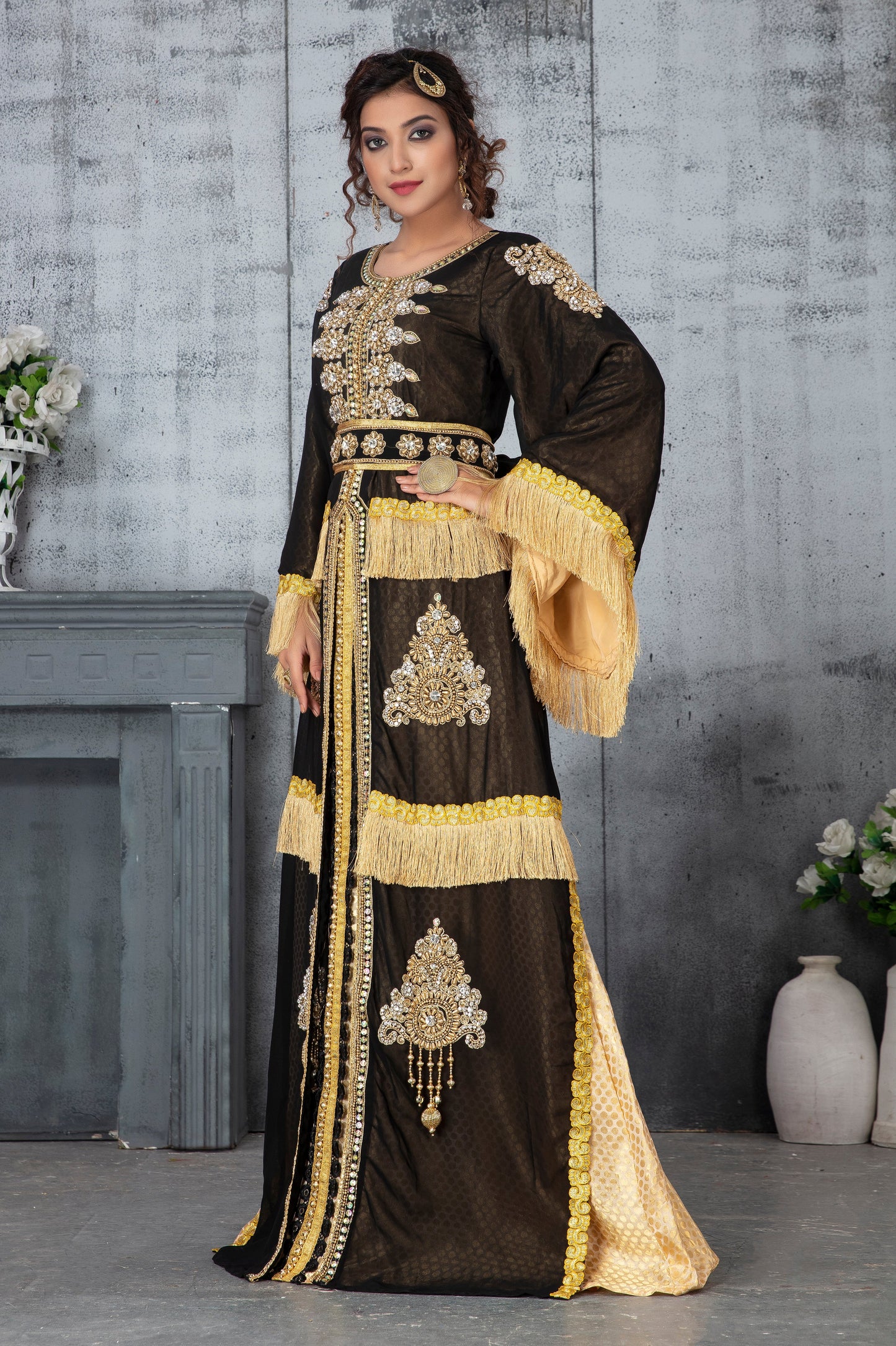 Islamic Party Wear Moroccon Kaftan