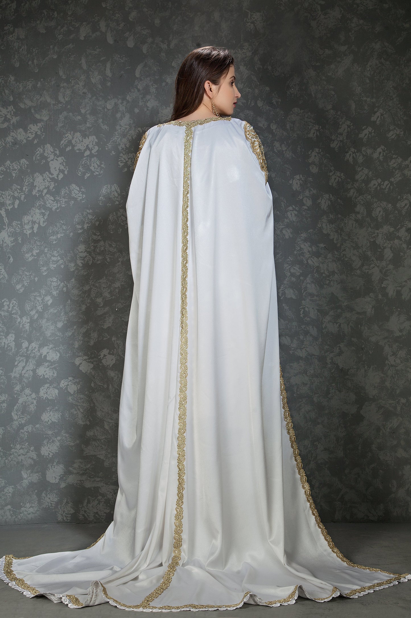 White Color African Kaftan