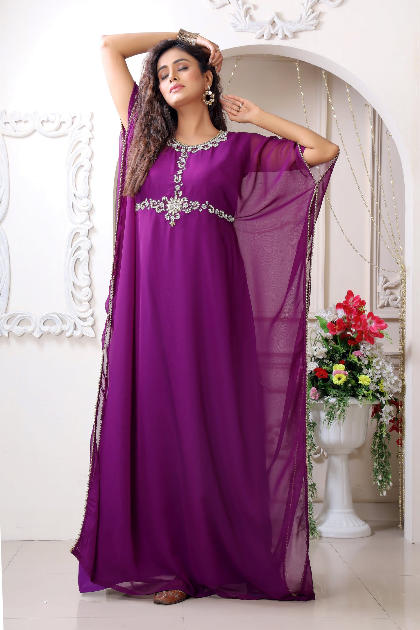 Purple African Kaftan