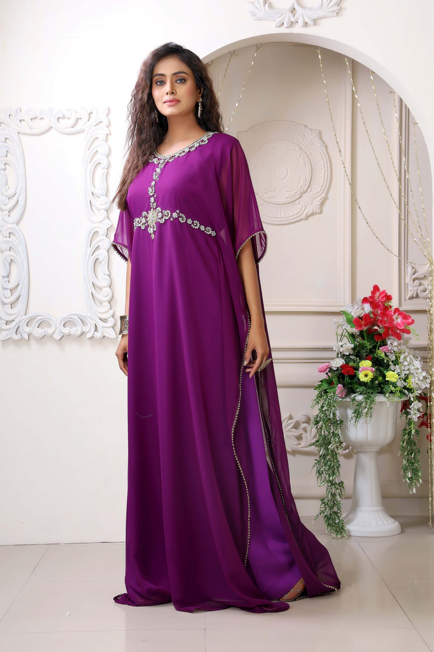 Purple Kaftans For women