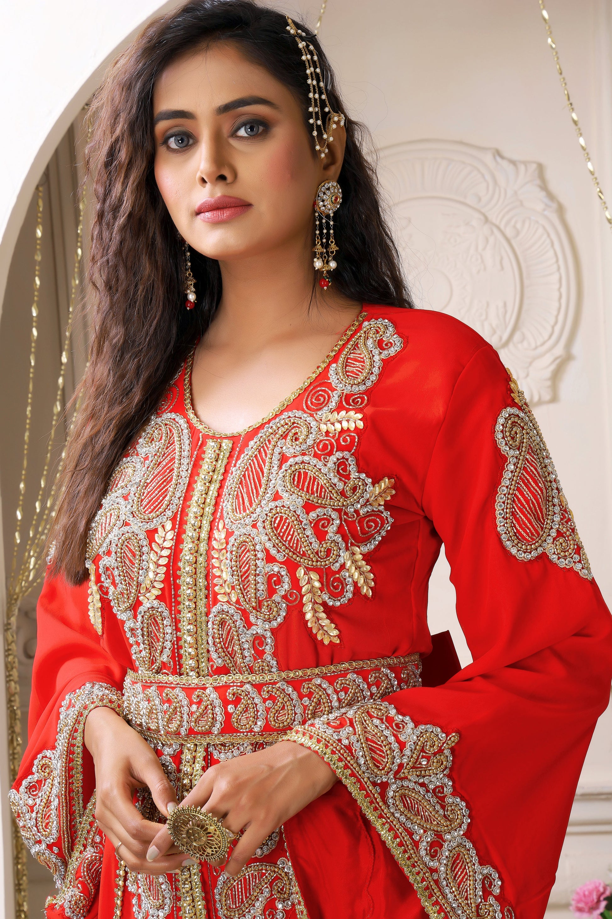 Floor Length Stylish Kaftan