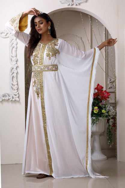 Wedding Kaftan Takchita Dress