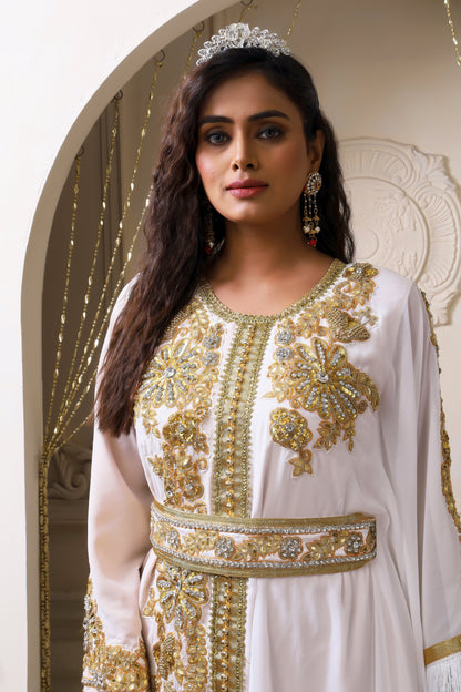 Moroccan Style Islamic Wedding Kaftan