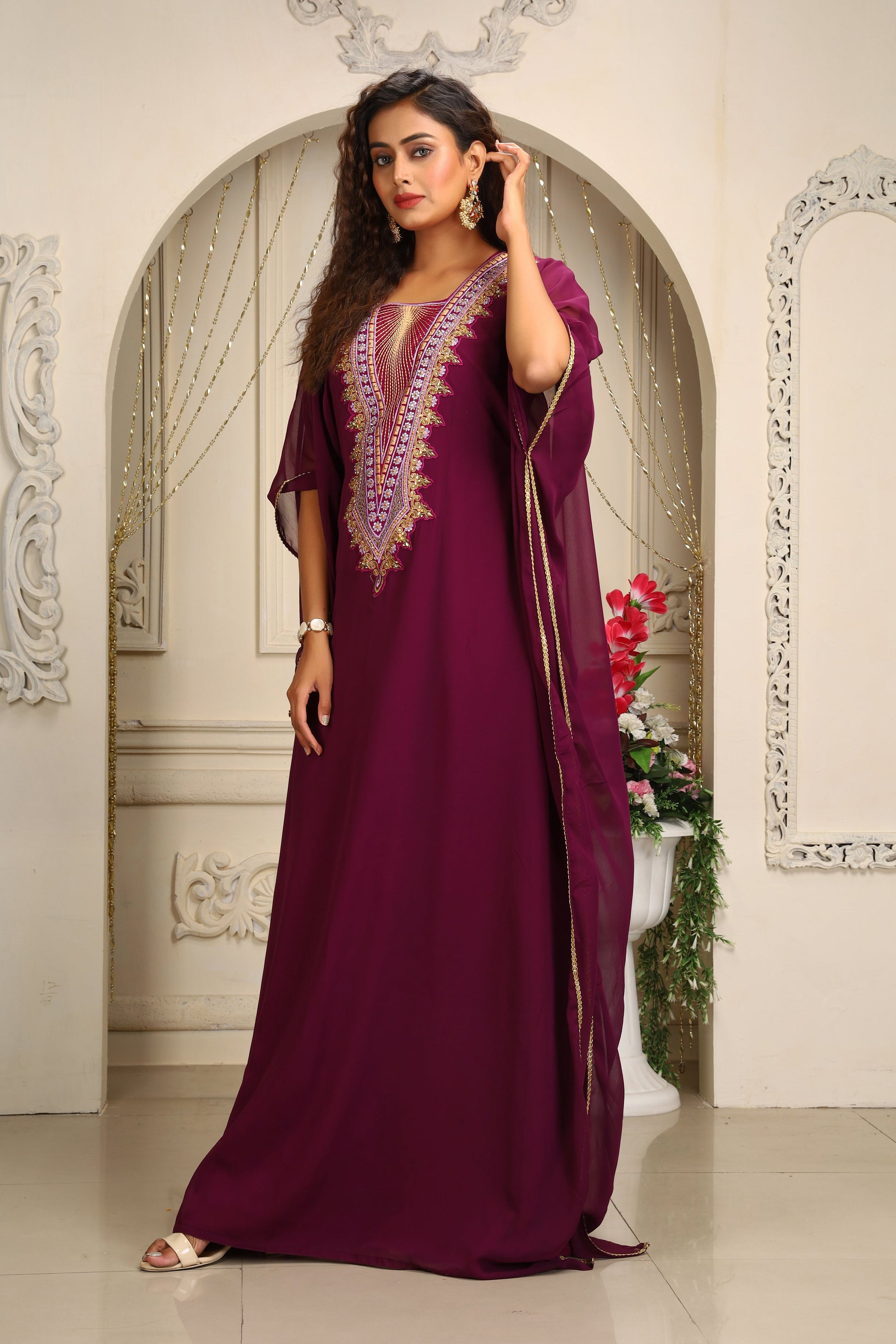 Designer Stylish Israelite Takchita Kaftan