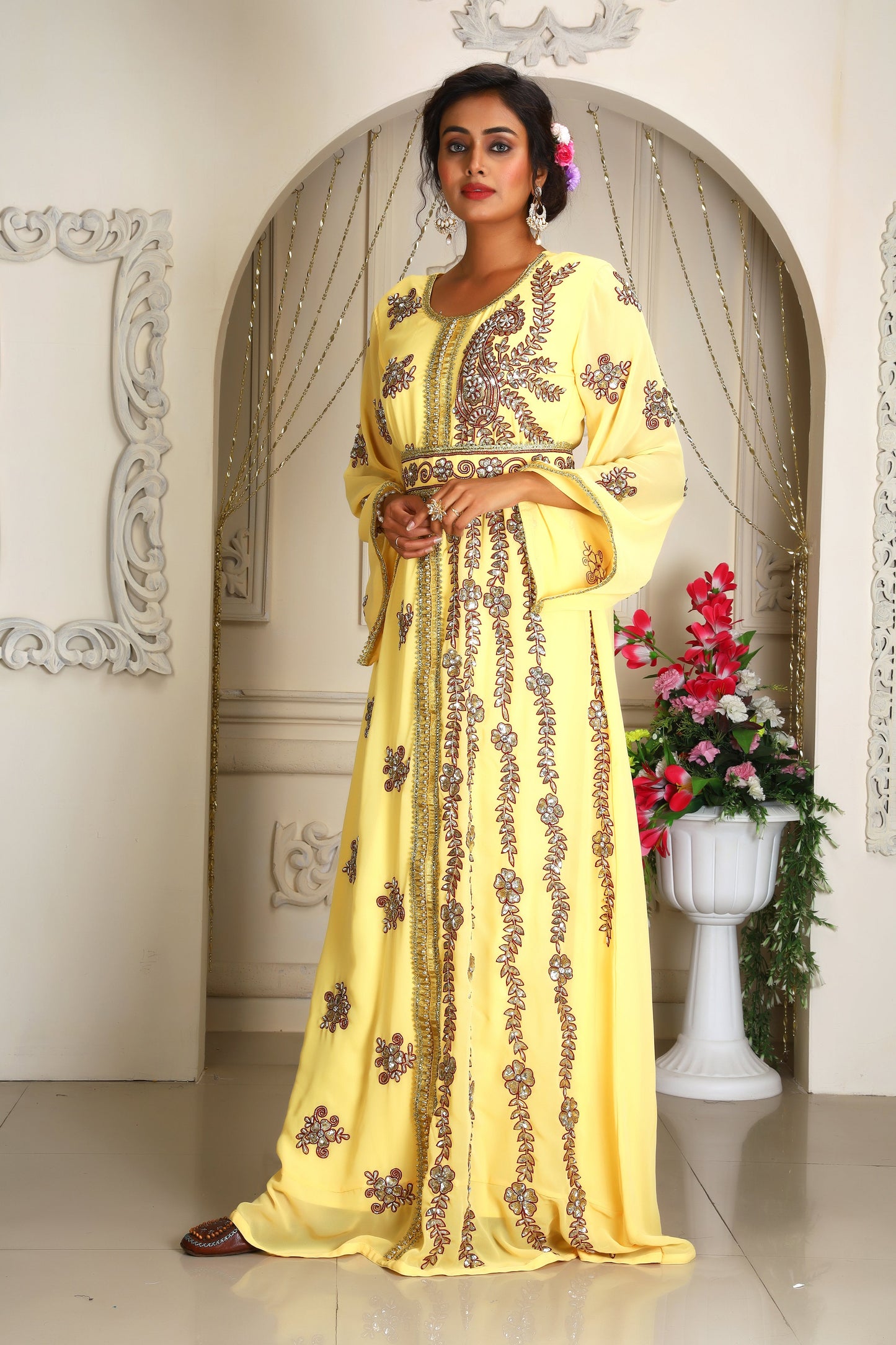 Party Wear Wedding Kaftan