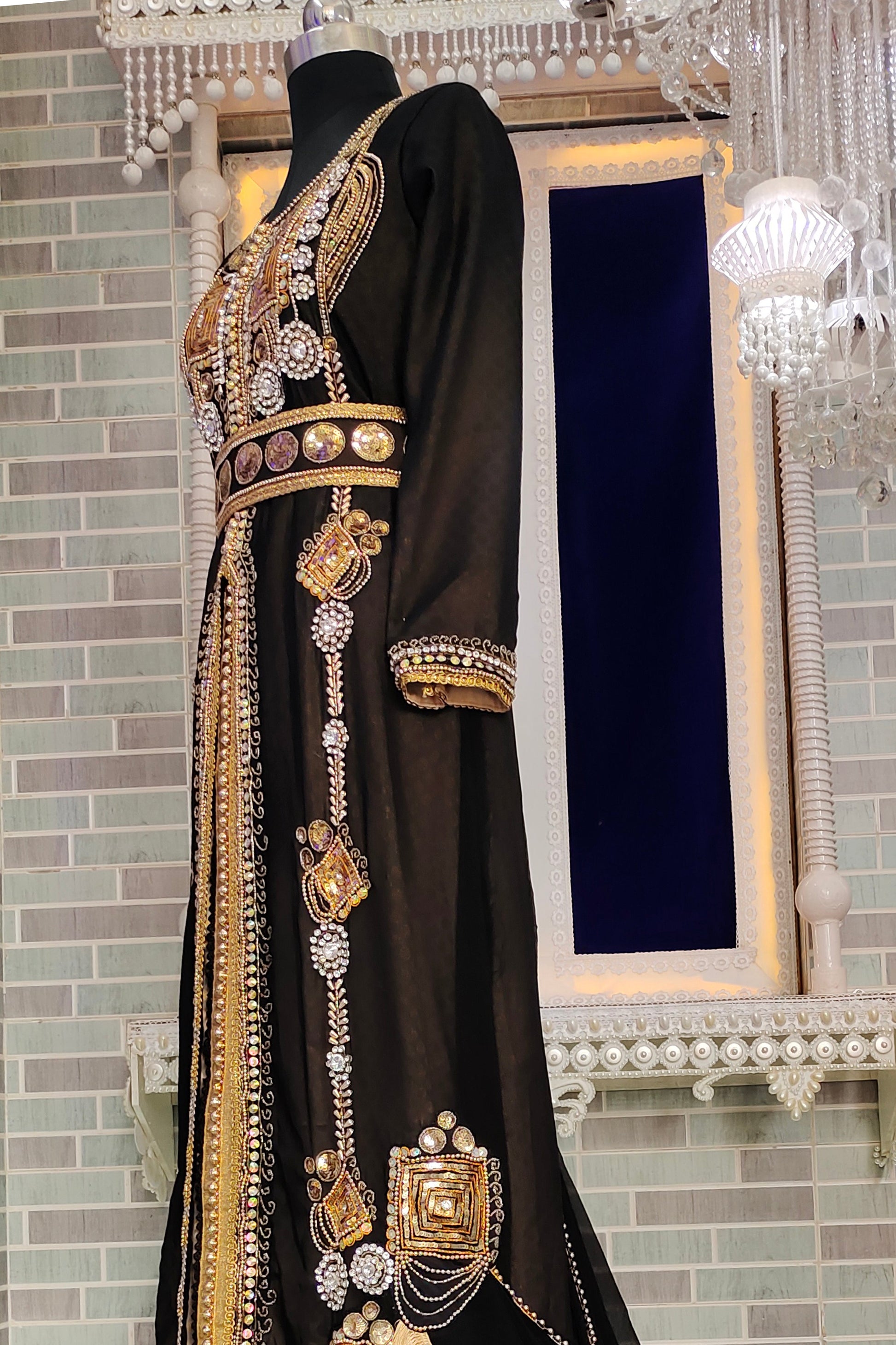 arabic maxi dress designs Amazon.com: Kaftan Dresses for Women Floral Print Long Robe Ramadan Abaya Maxi Dress Long Sleeve Muslim Eid Outfits Turkish Prayer Clothes Arabic Pakistani Ethnic Dresses Islamic Robe Yellow Medium : Clothing, Shoes