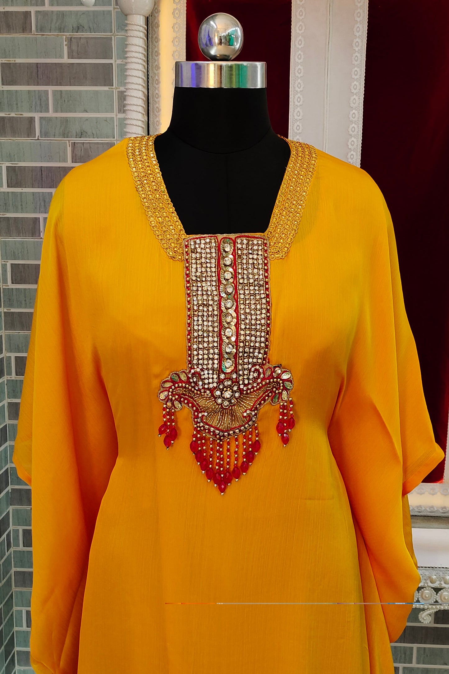 Arabic Takchita Maxi Dress