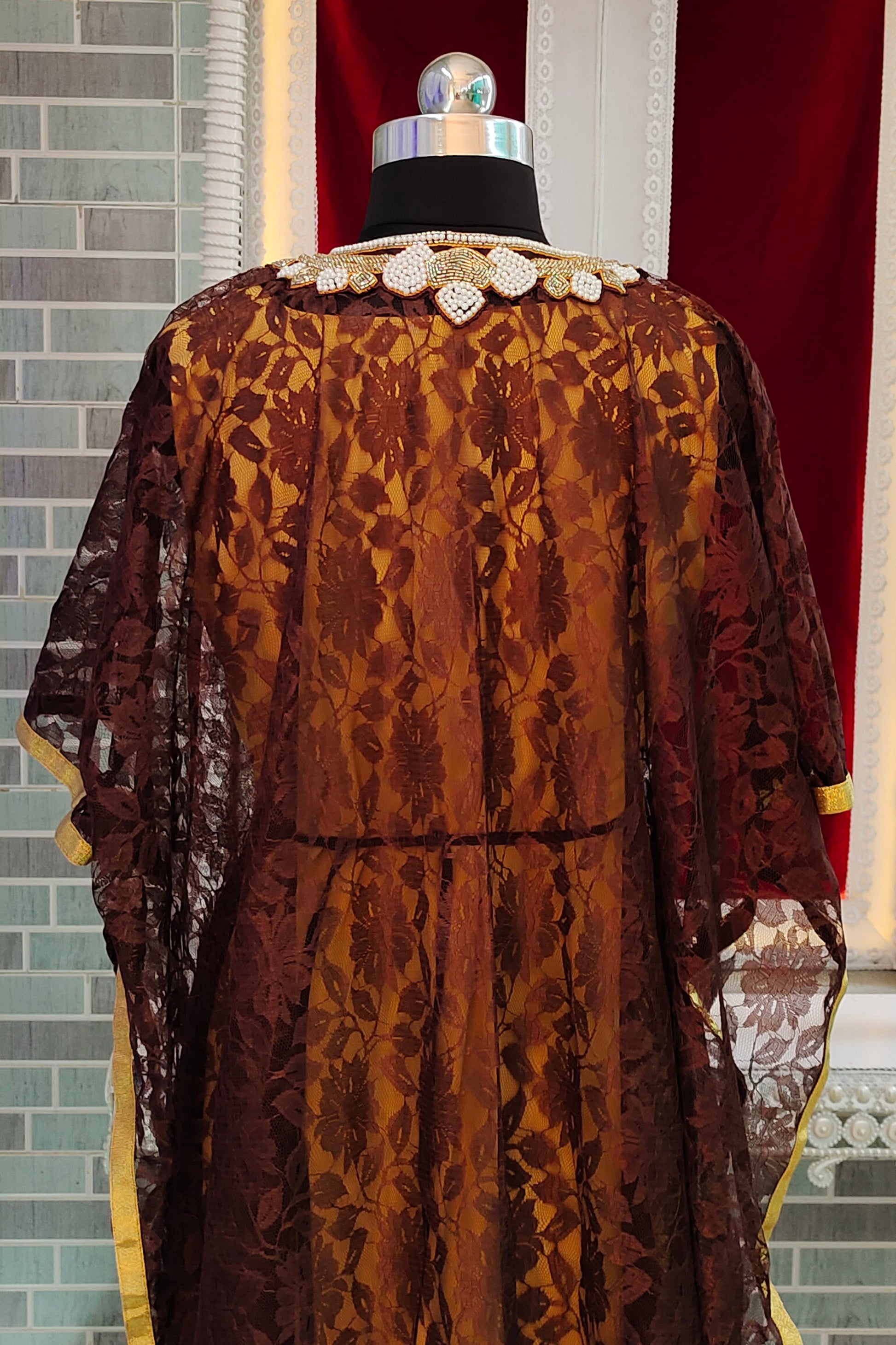 Arabic Kaftan Dubai Dress