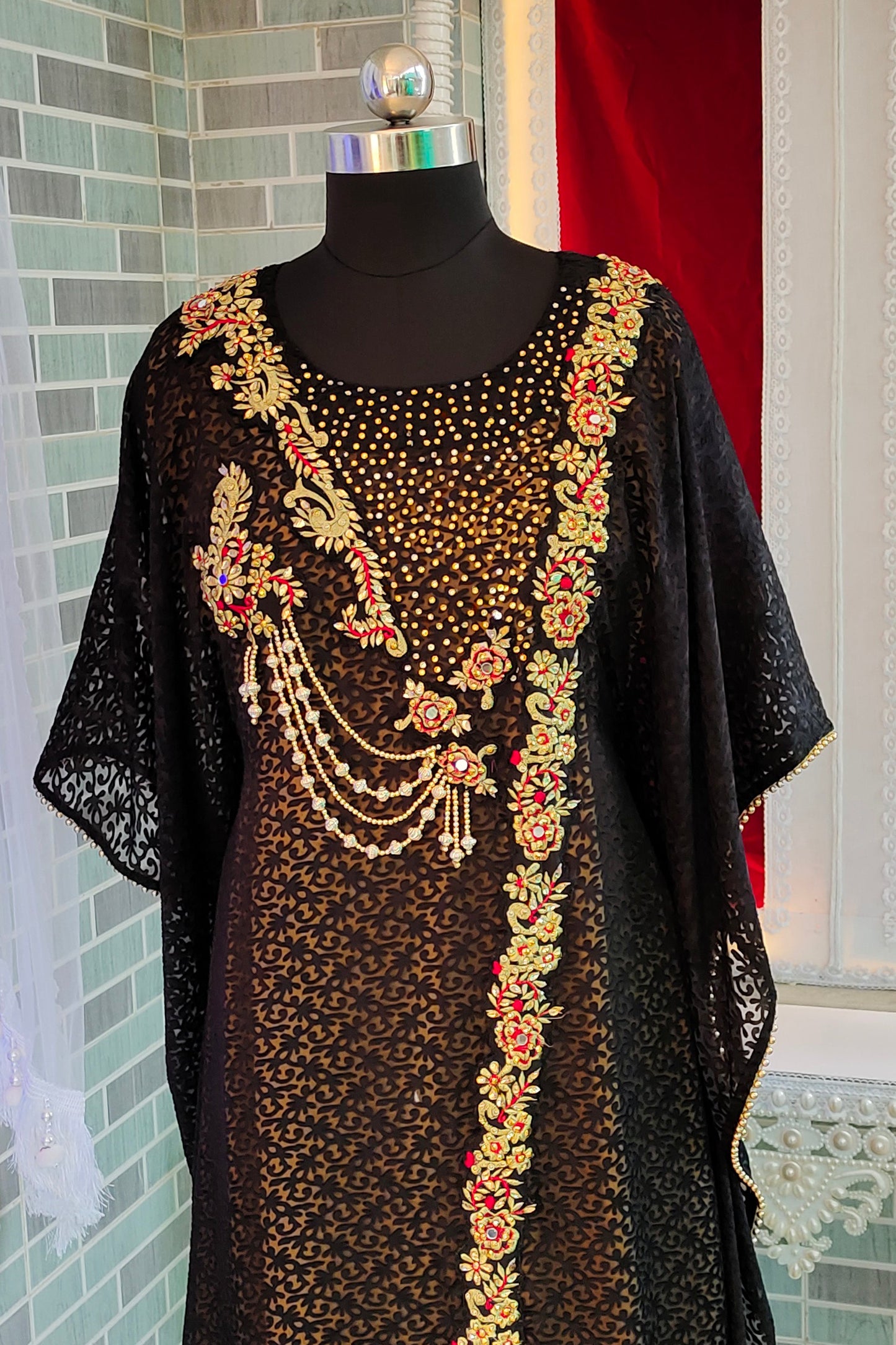 Black Takchita African Kaftan