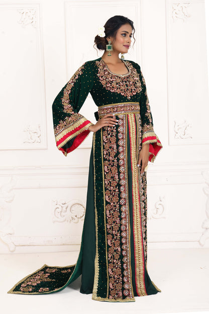 Farasha Maxi Floor Length Caftan