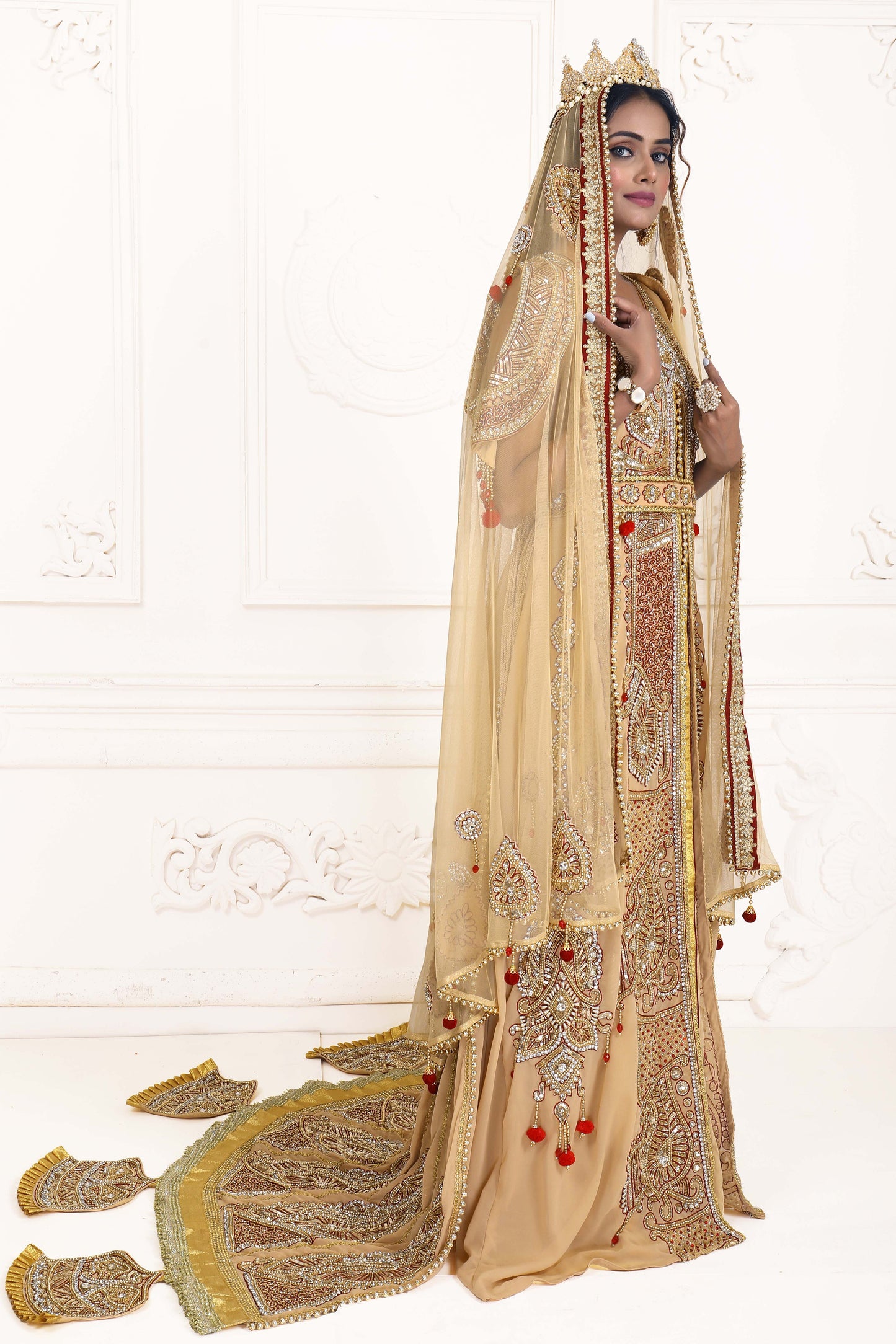 Islamic Good Looking Wedding Takchita Kaftan