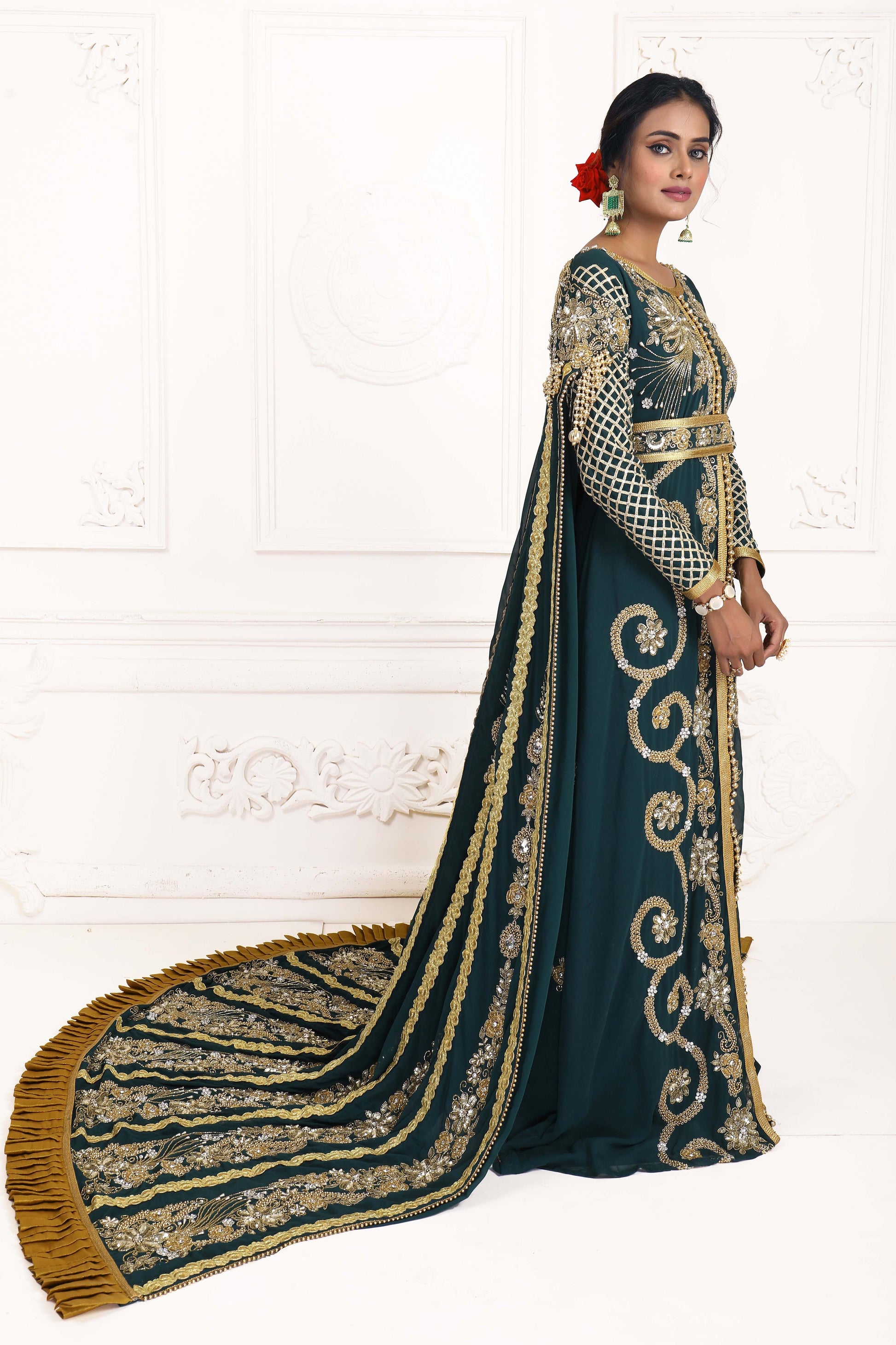 Maxi Arabic Moroccan Kaftan