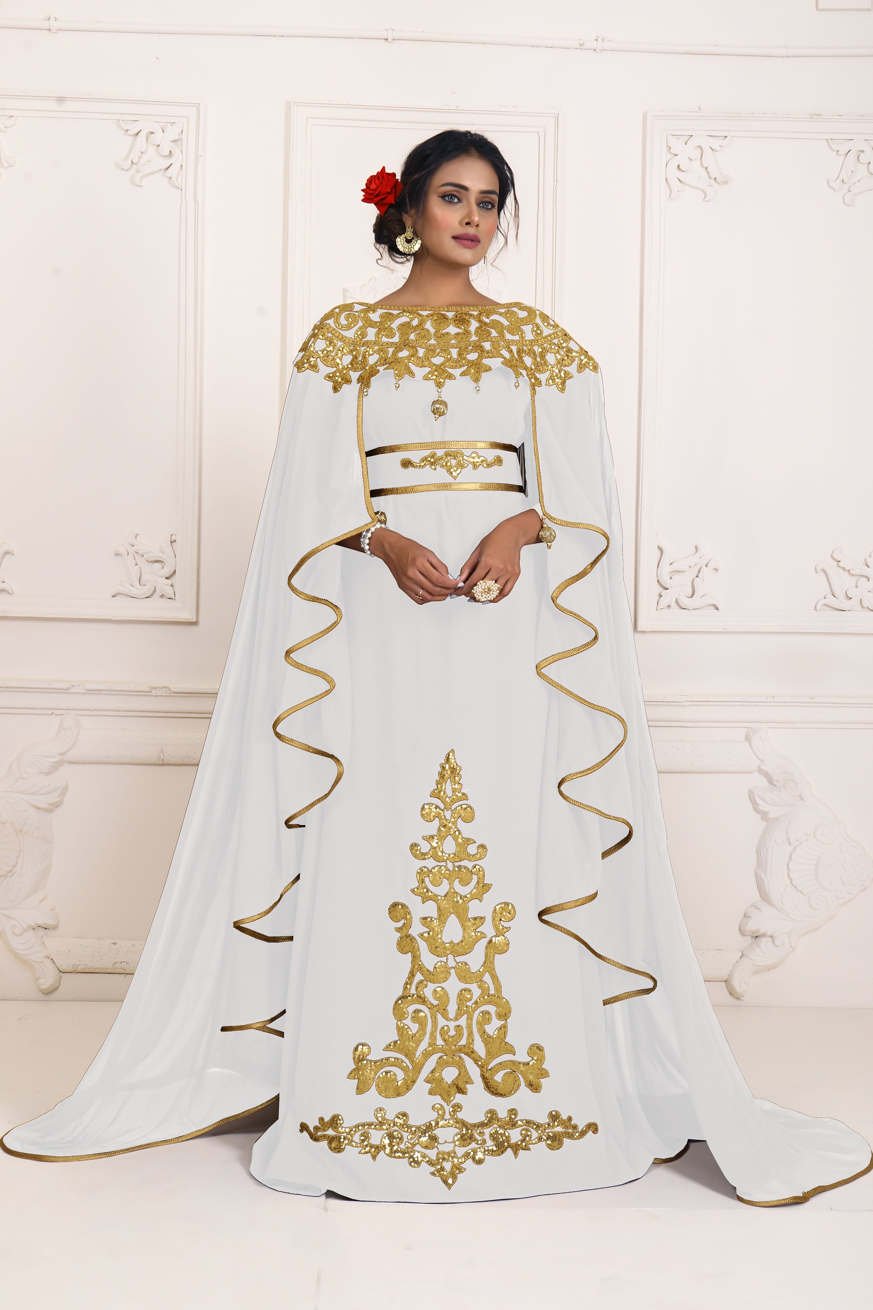 Israeli Bath Robe White Color Israeli Designer Kaftan,XS,S,M,L.XL,1X,2XL,3XL,4XL,5XL,6XL ...