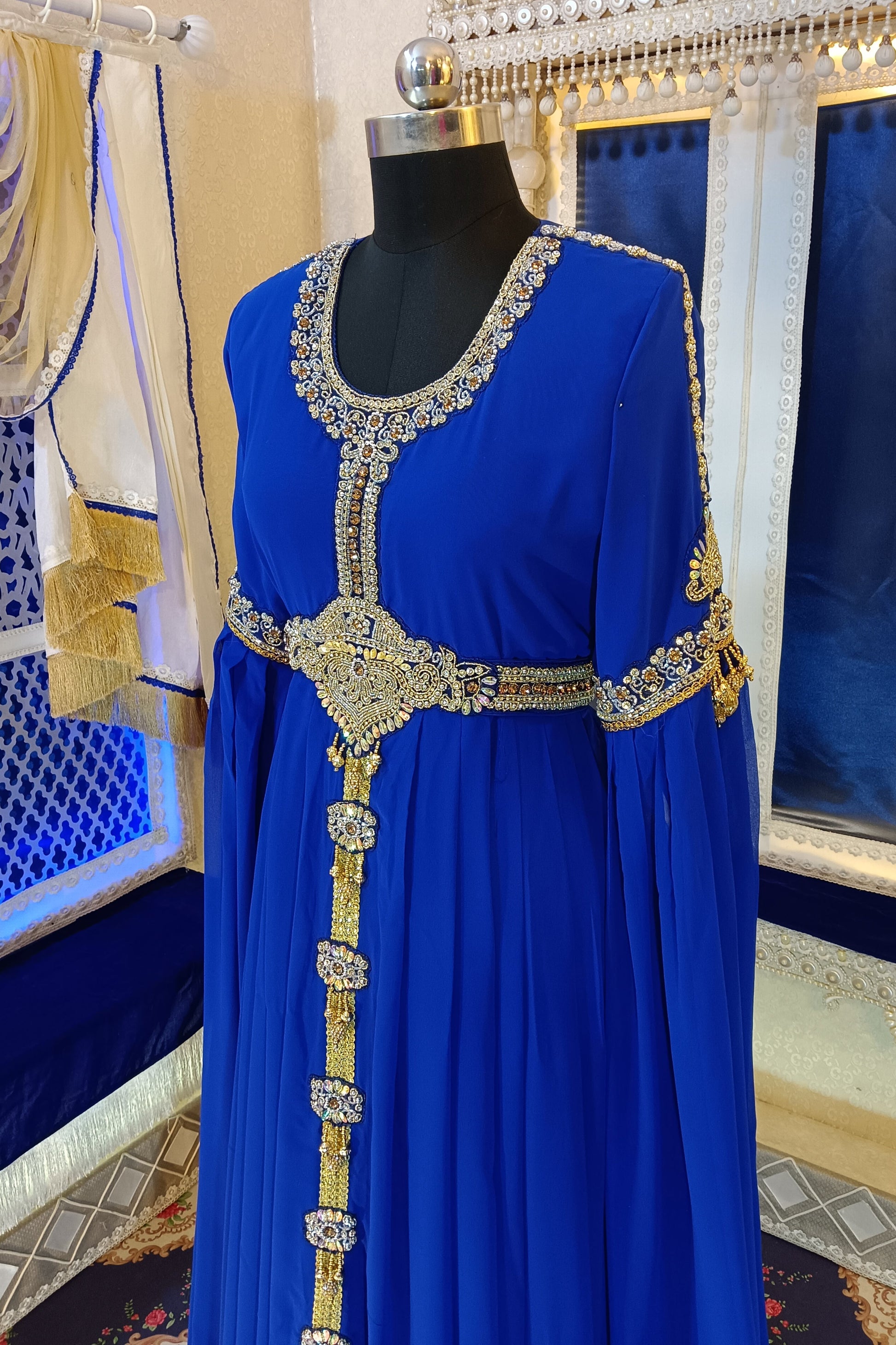 Long Sleeve Moroccan Caftan