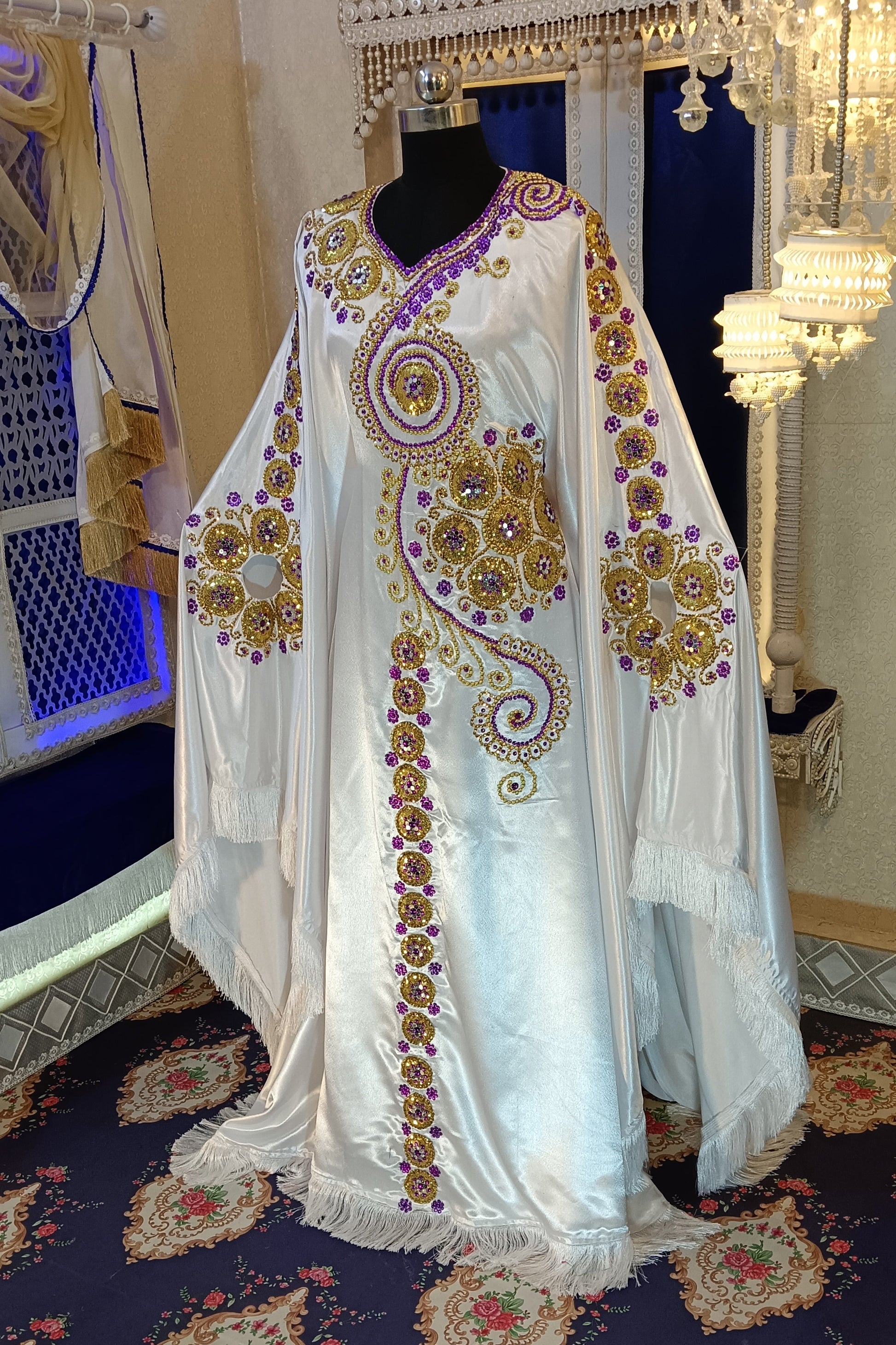Gold Islamic Wedding Caftan