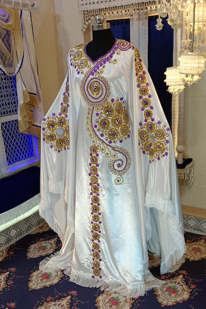 Gold Islamic Wedding Caftan