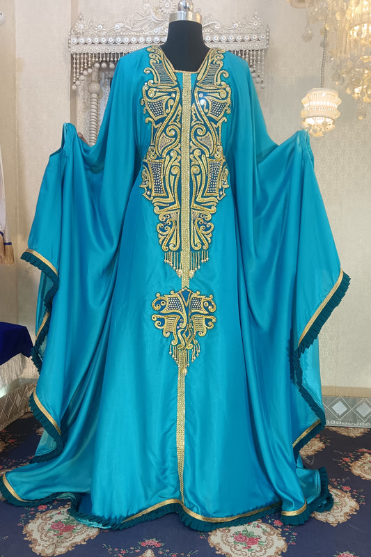 Firozi Islamc Kaftan