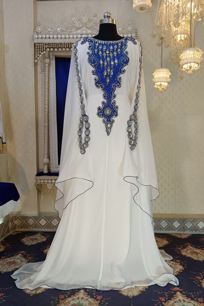 White Unique Kaftan