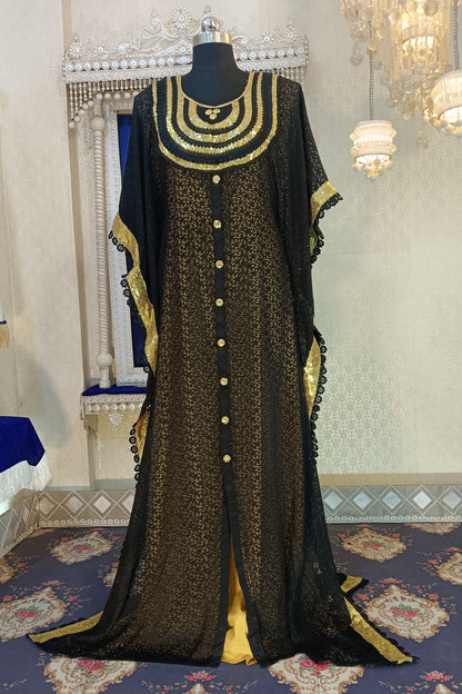 Golden Yellow Designer Dress