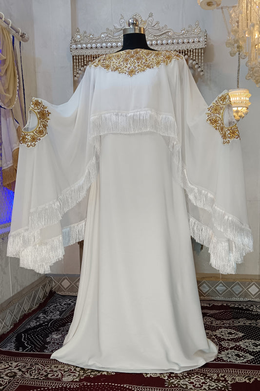 White Islamic Kaftan