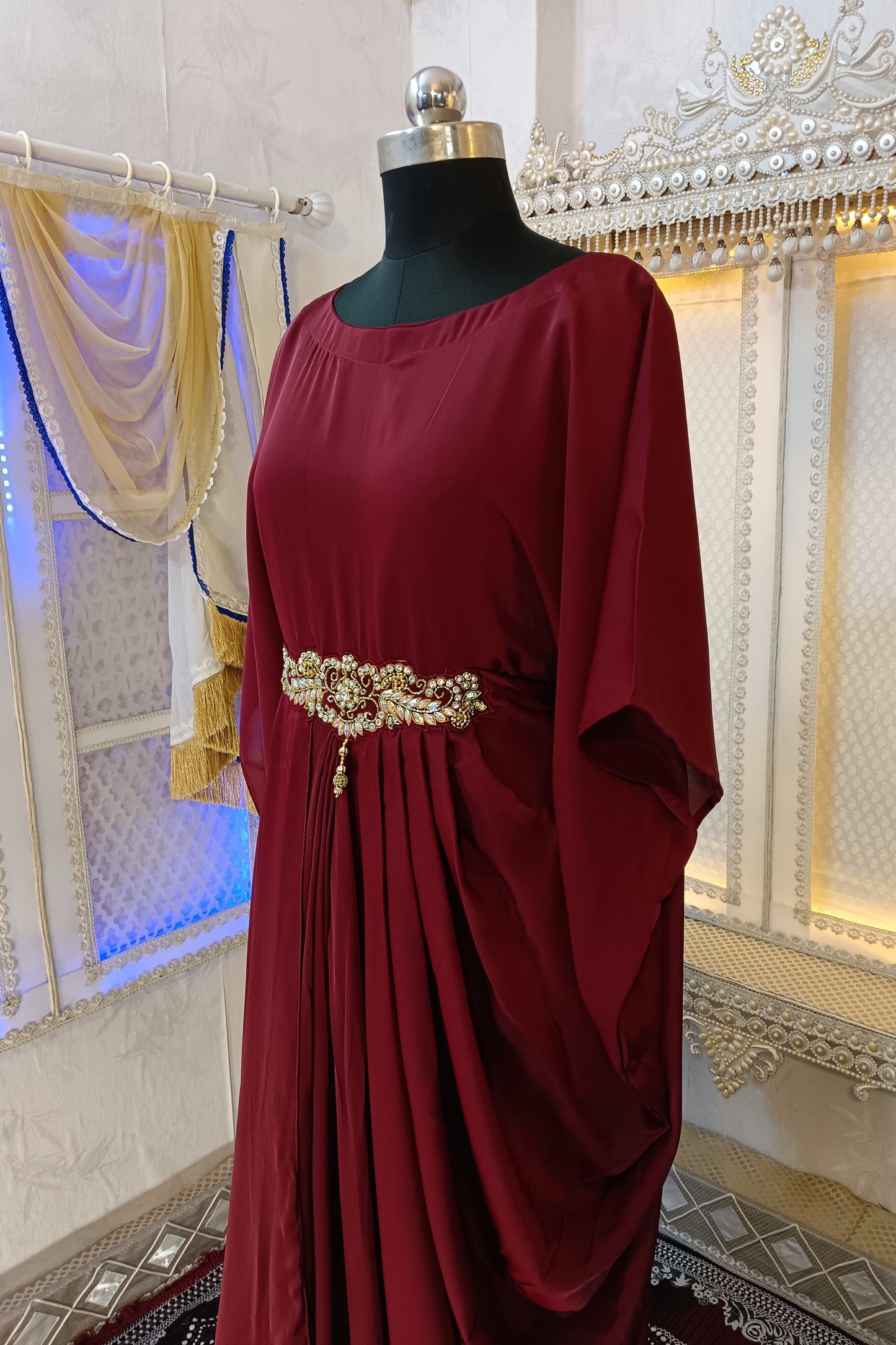 Brown Takchita Kaftan