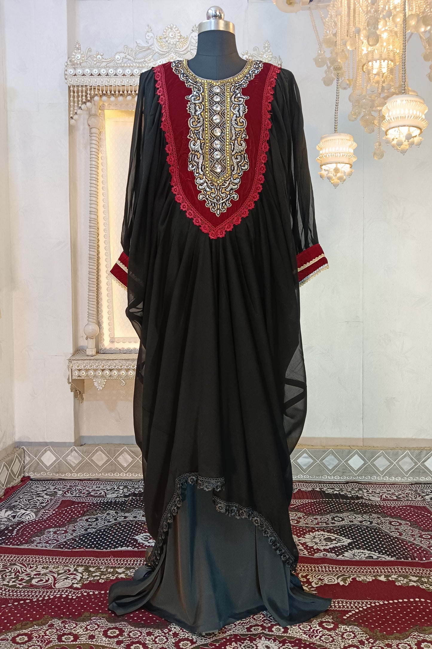 Black Designer Kaftan
