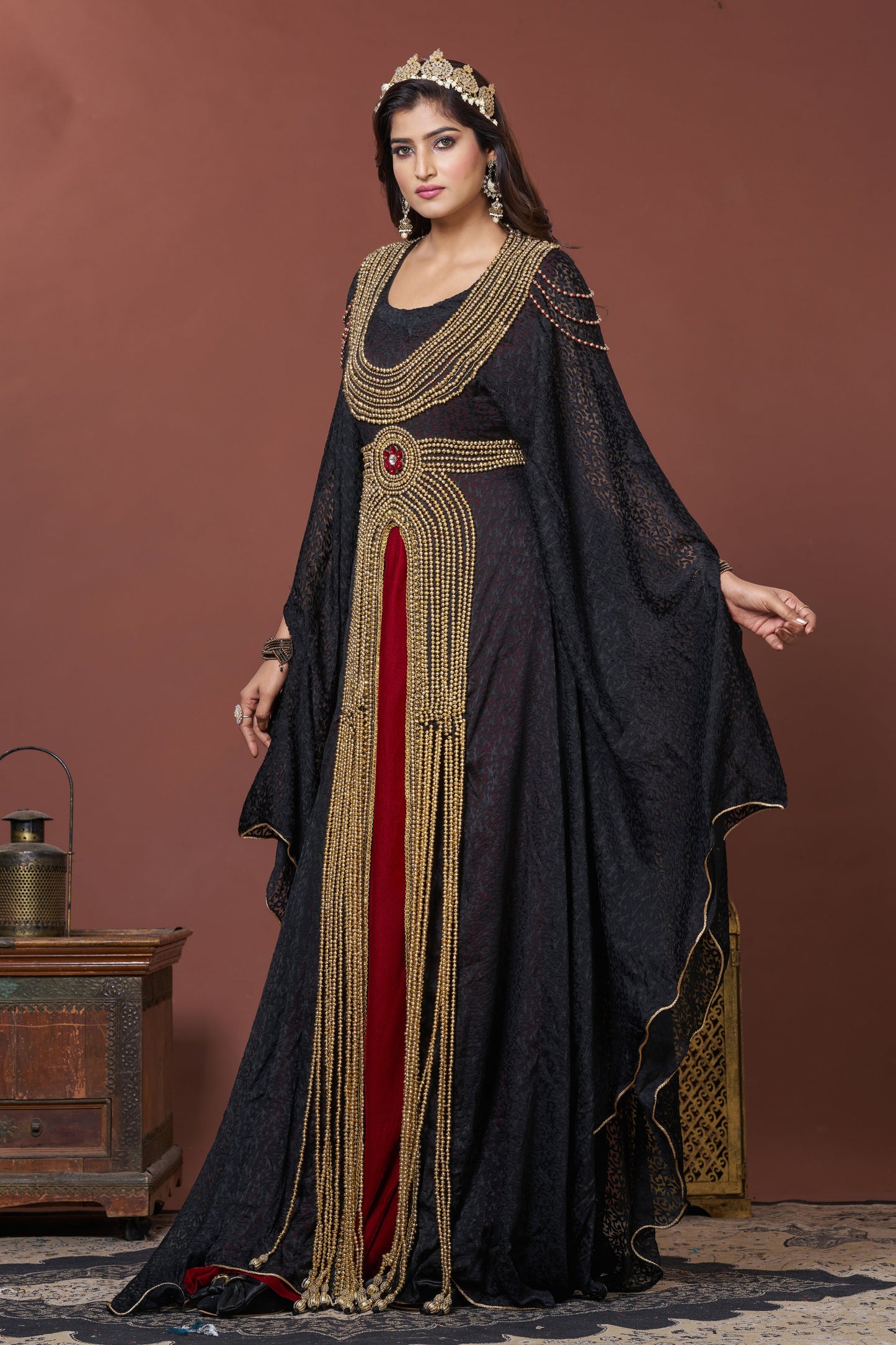 Black Islamic Wedding Dress