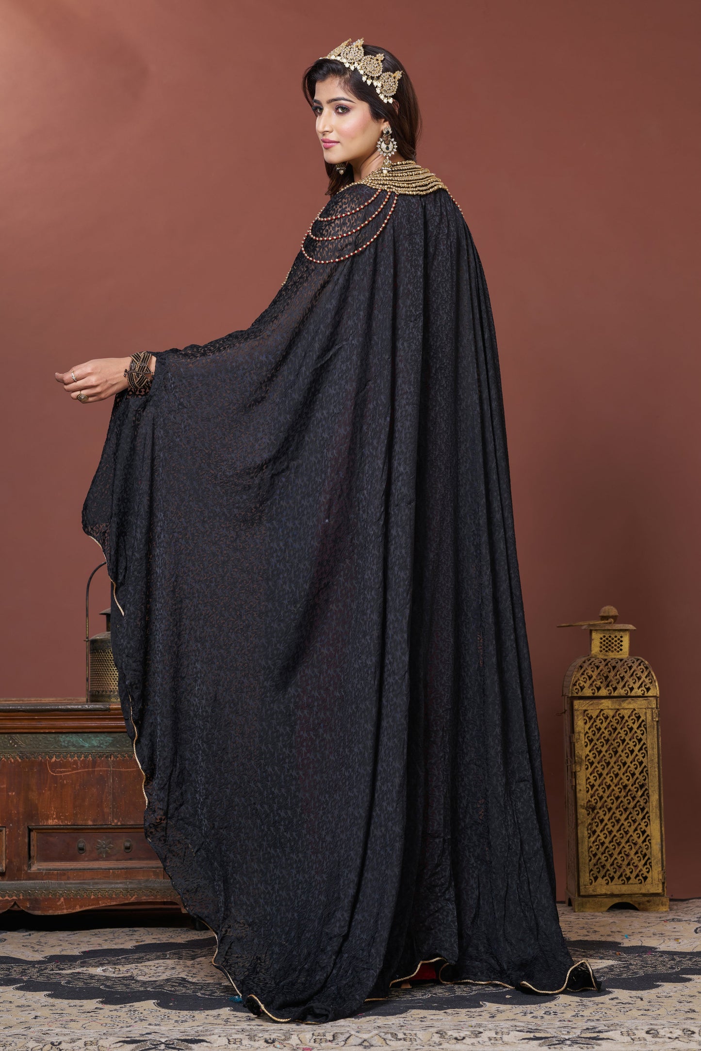 Black Party Caftan