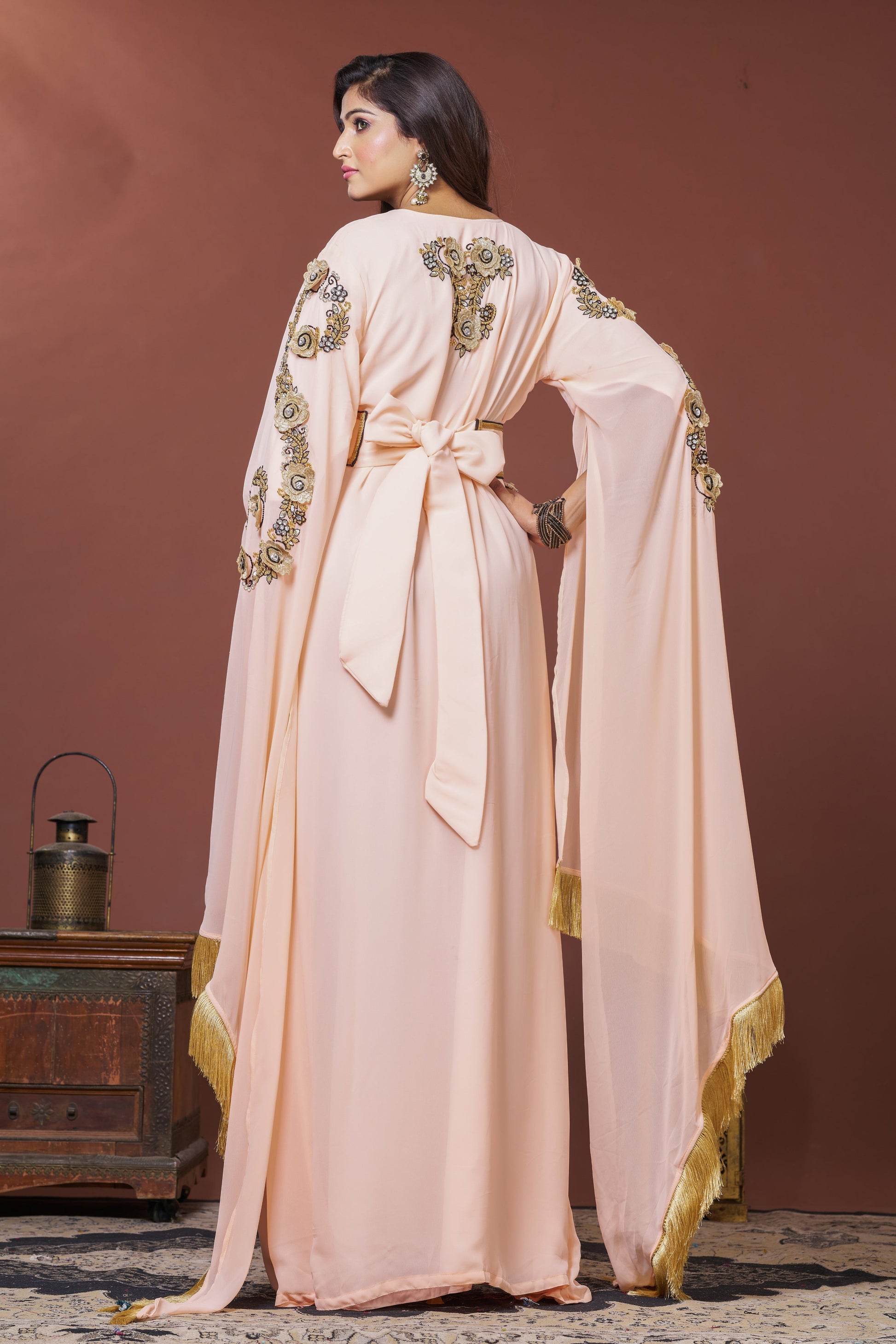 Hand Bead Takchita Kaftan