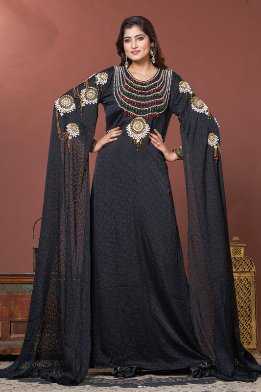 Black Designer Kaftan