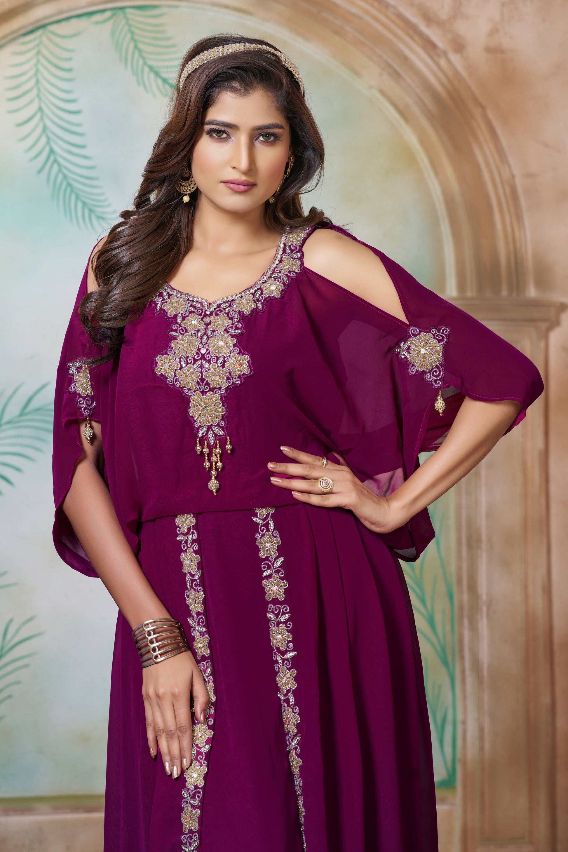 Violet Takchita Kaftan