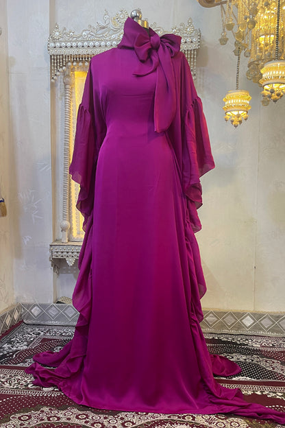 Pink Moroccan Kaftan