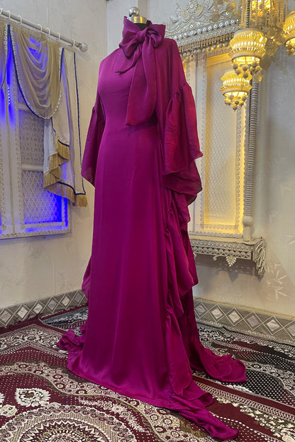 Pink Wedding Moroccan Style Caftan