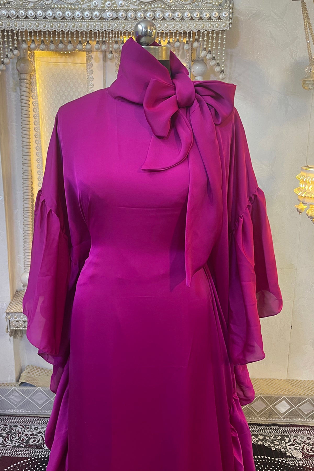 Pink Wedding Moroccan Style Caftan