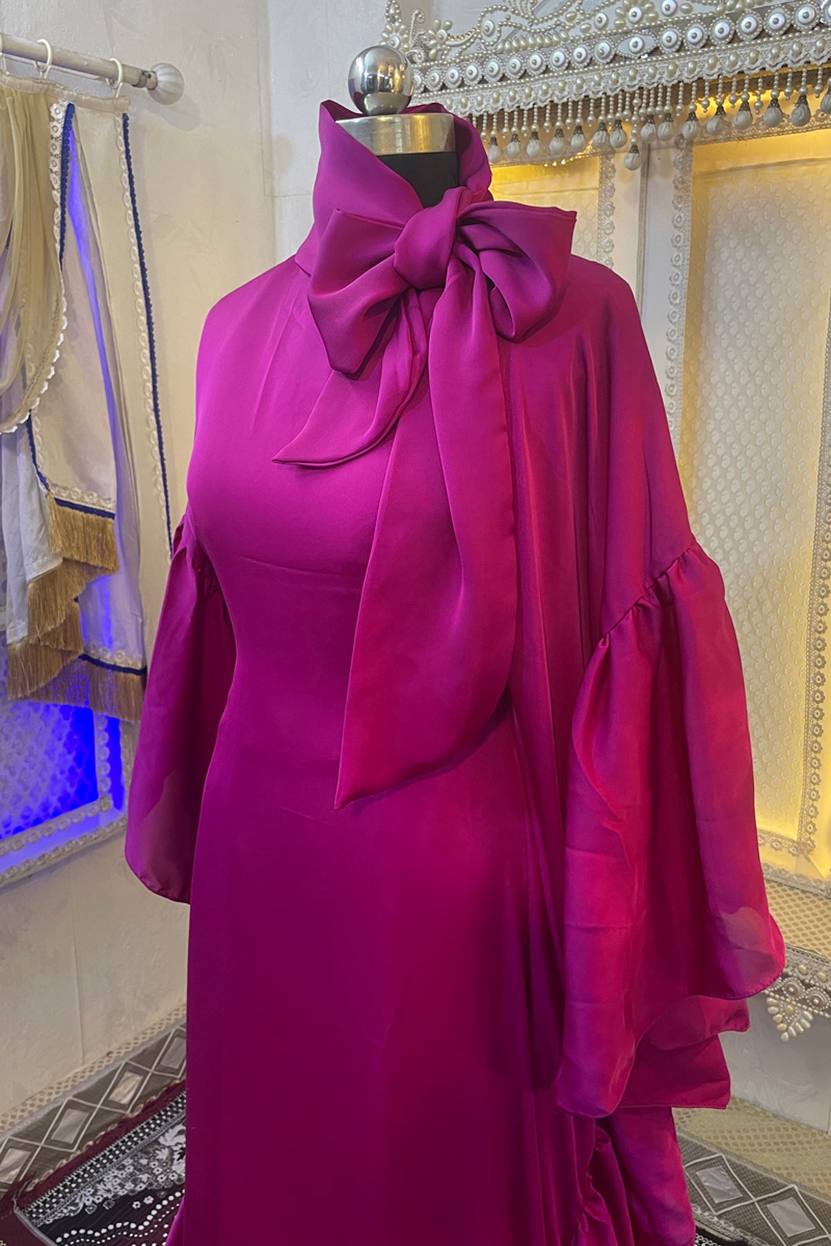 Pink Wedding Moroccan Style Caftan